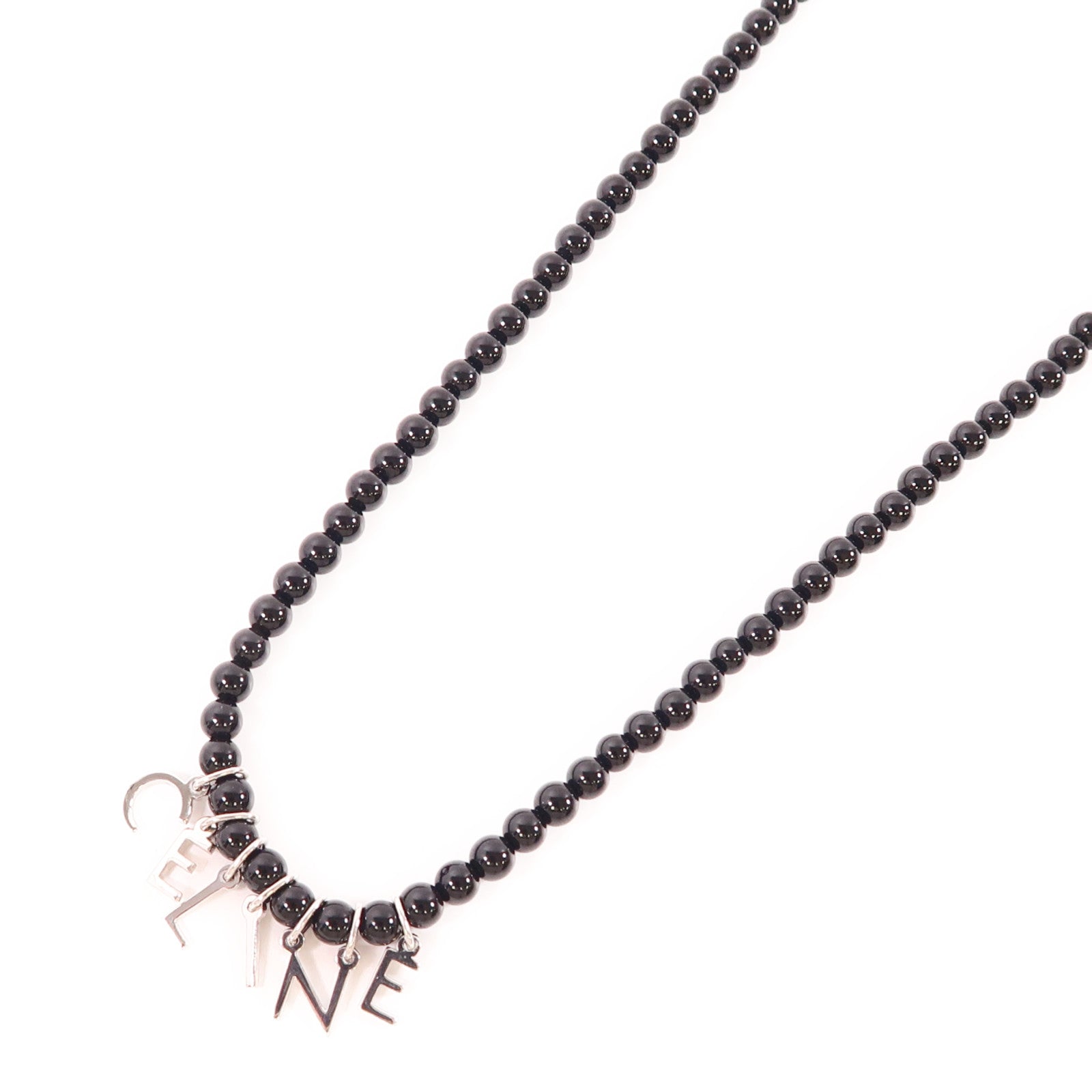 CELINE Onyx/Brass Necklace項鍊