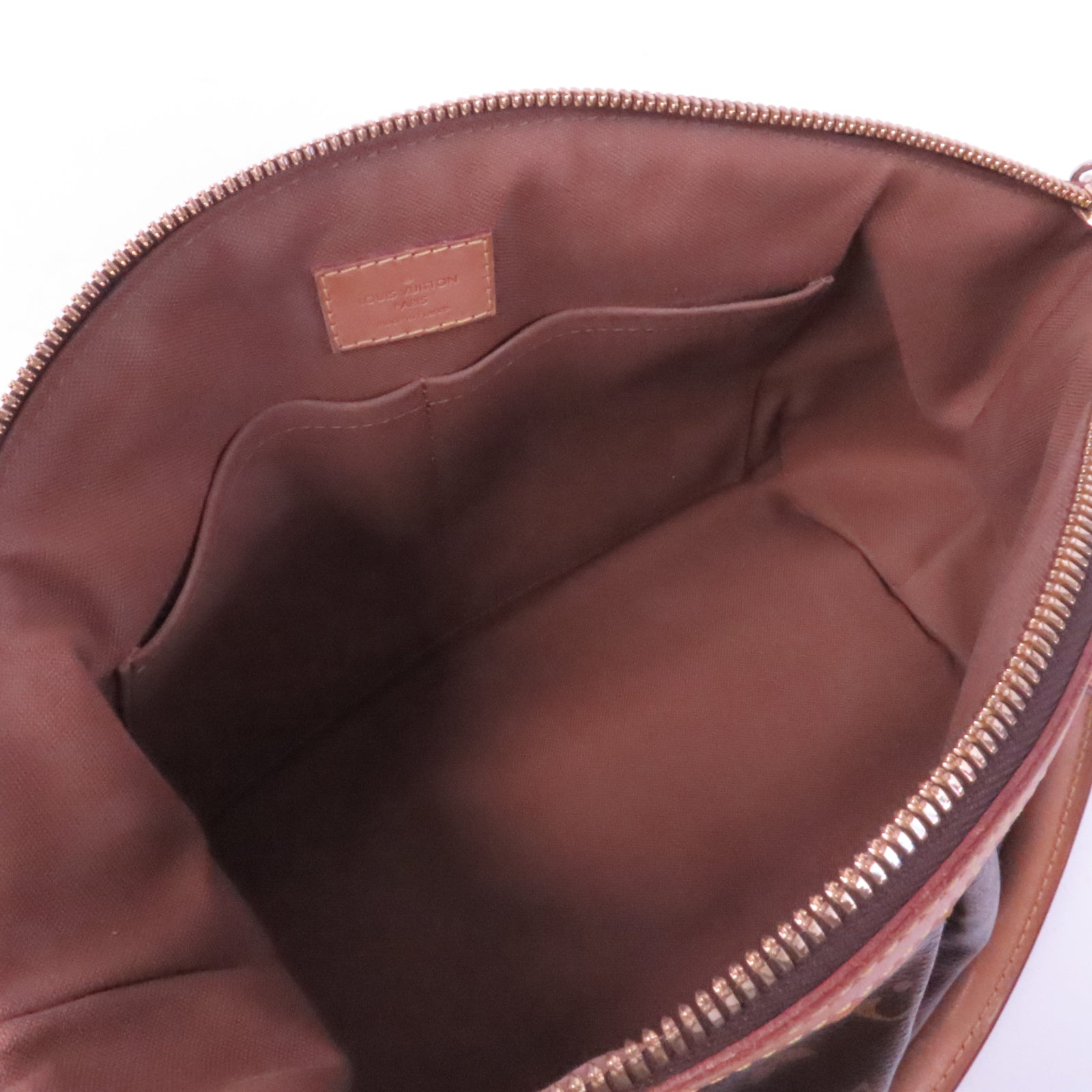 LOUIS VUITTON 【激減優惠】Monogram Tivoli PM金扣手挽袋啡色
