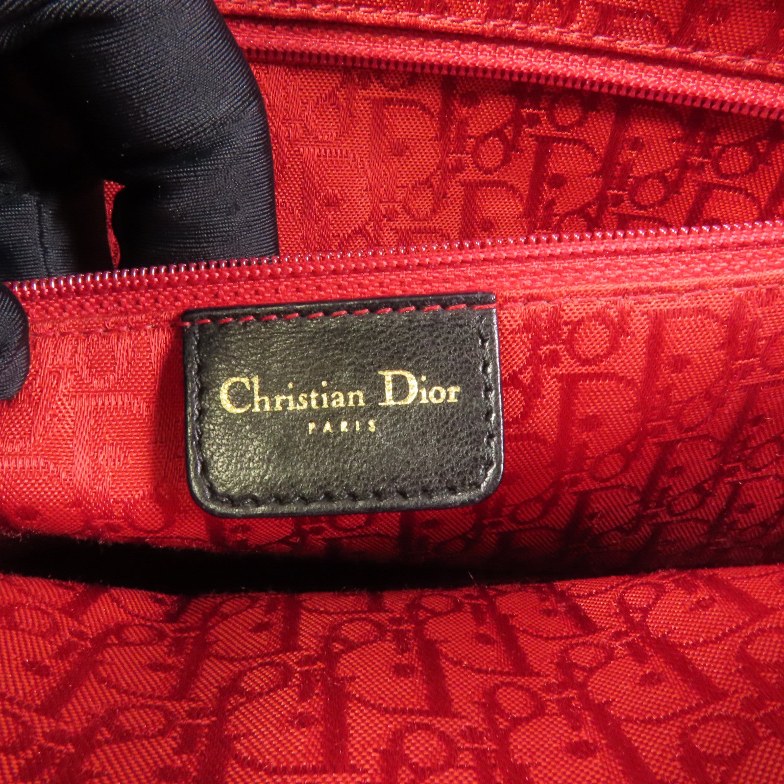 Dior 羊皮皮革Lady Dior Large金扣手挽袋