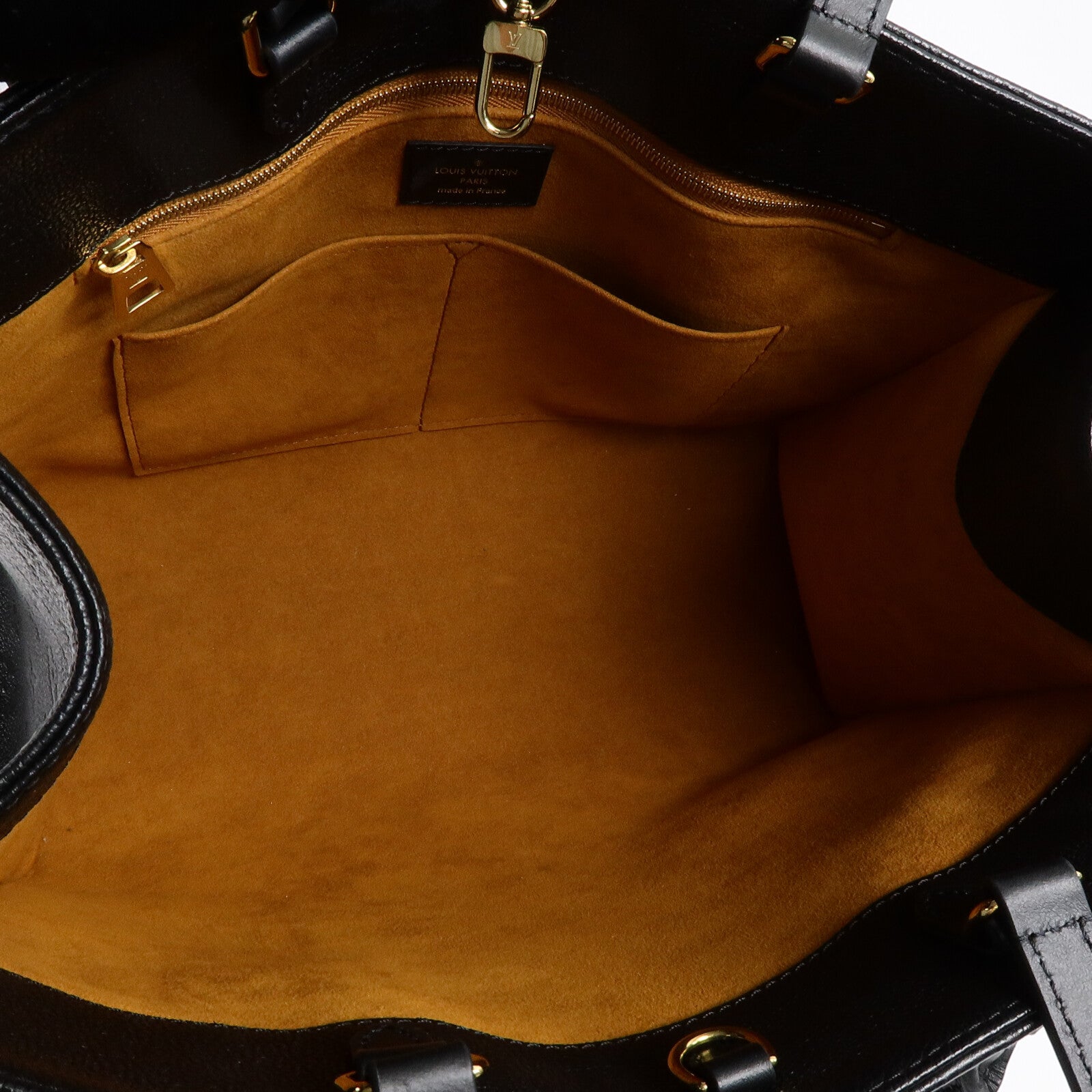 LOUIS VUITTON Monogram Empreinte On The Go MM手挽肩背兩用袋