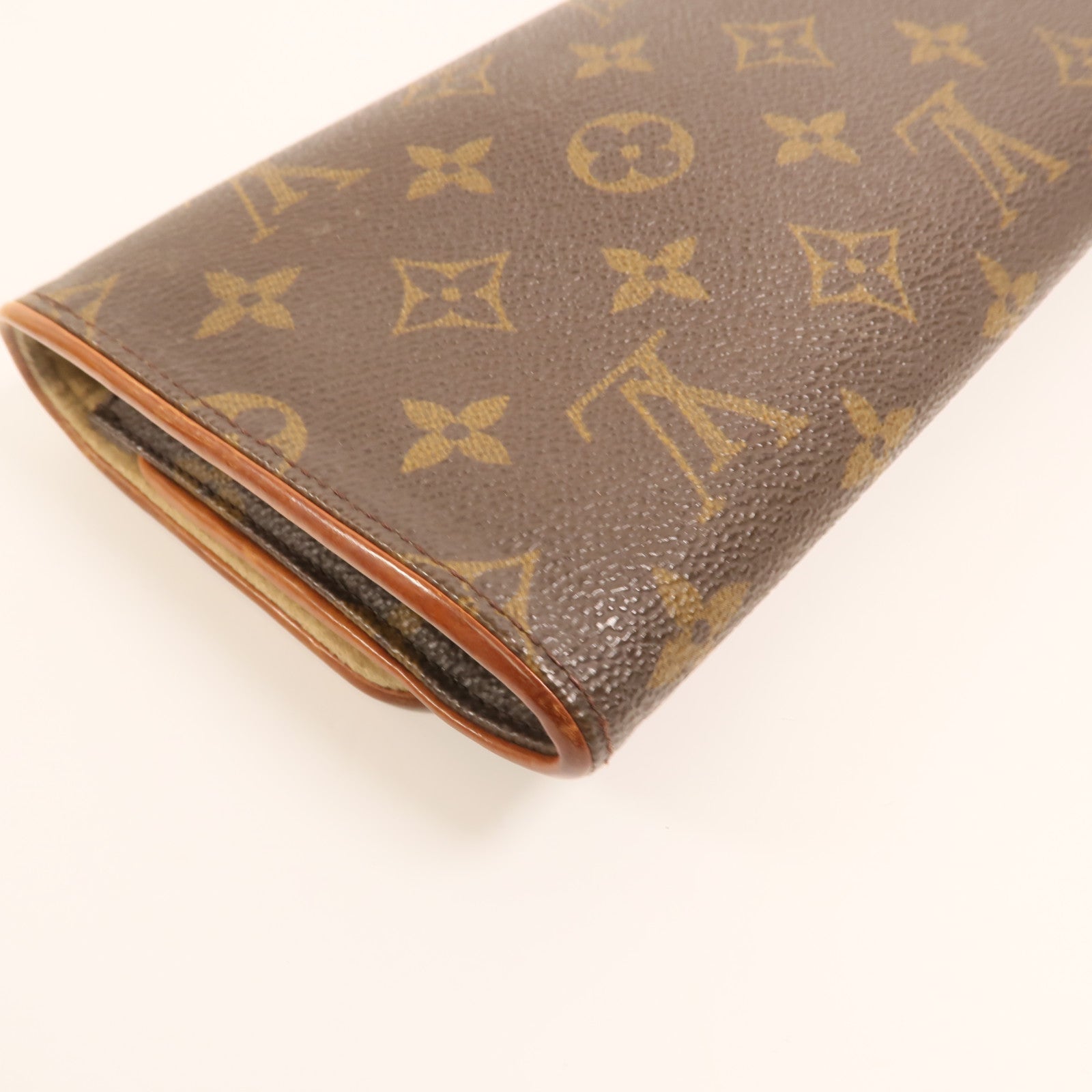 LOUIS VUITTON Monogram Pochette Twin GM金扣肩背袋