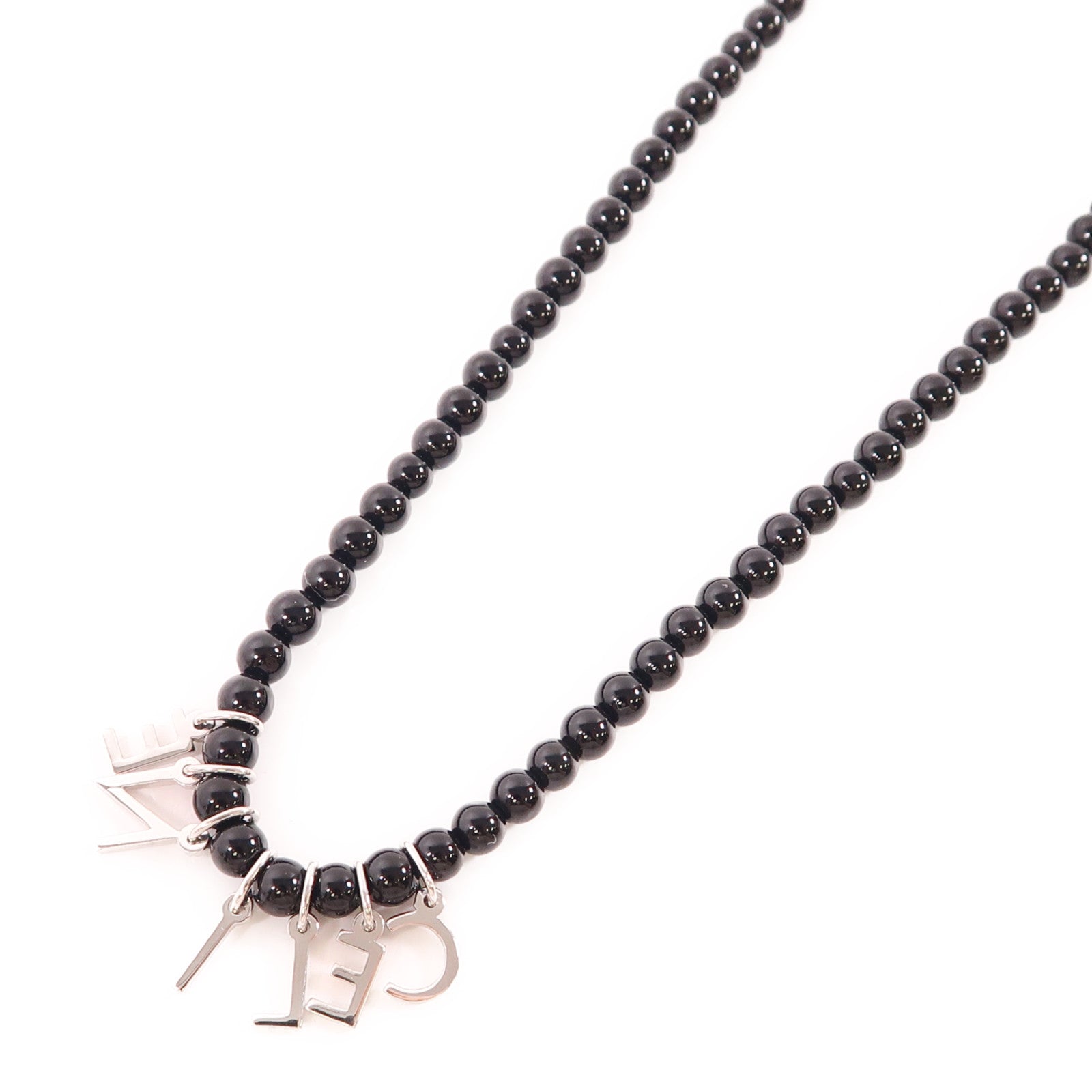 CELINE Onyx/Brass Necklace項鍊