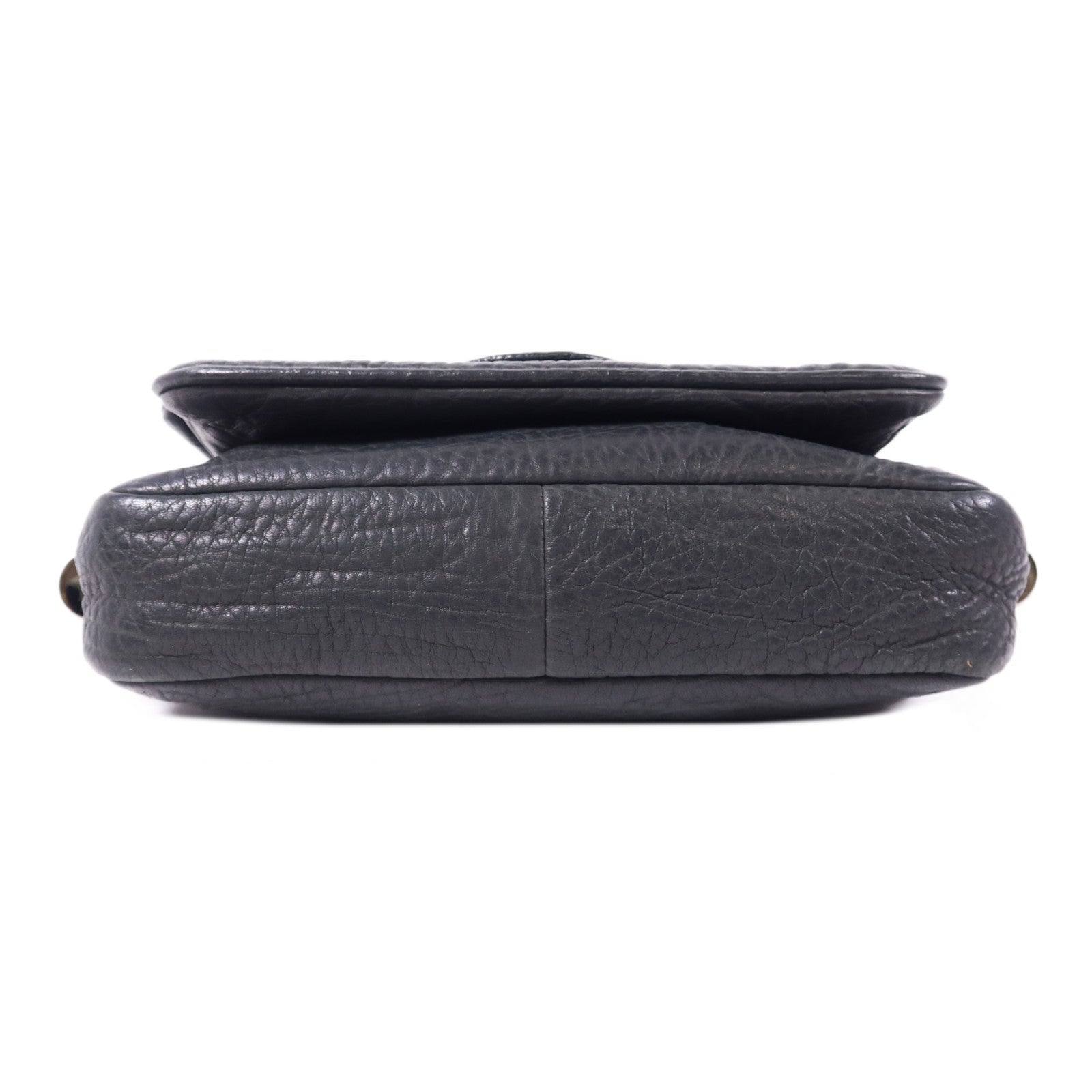 CHANEL 牛皮皮革Co Co Mark Bag銀扣肩背袋