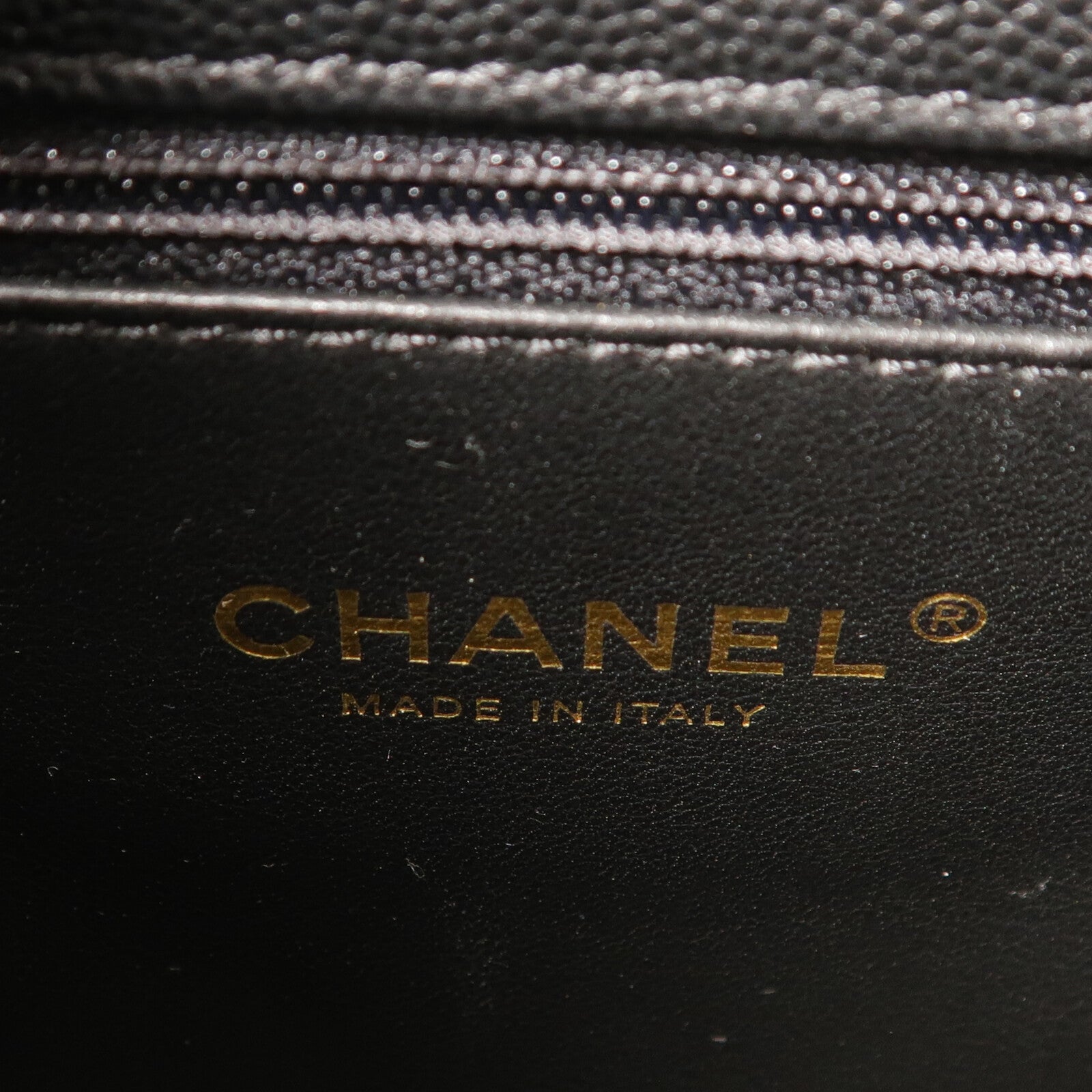 CHANEL 牛皮皮革/蜥蝪皮革Coco Handle Medium鏈帶手挽肩背兩用袋
