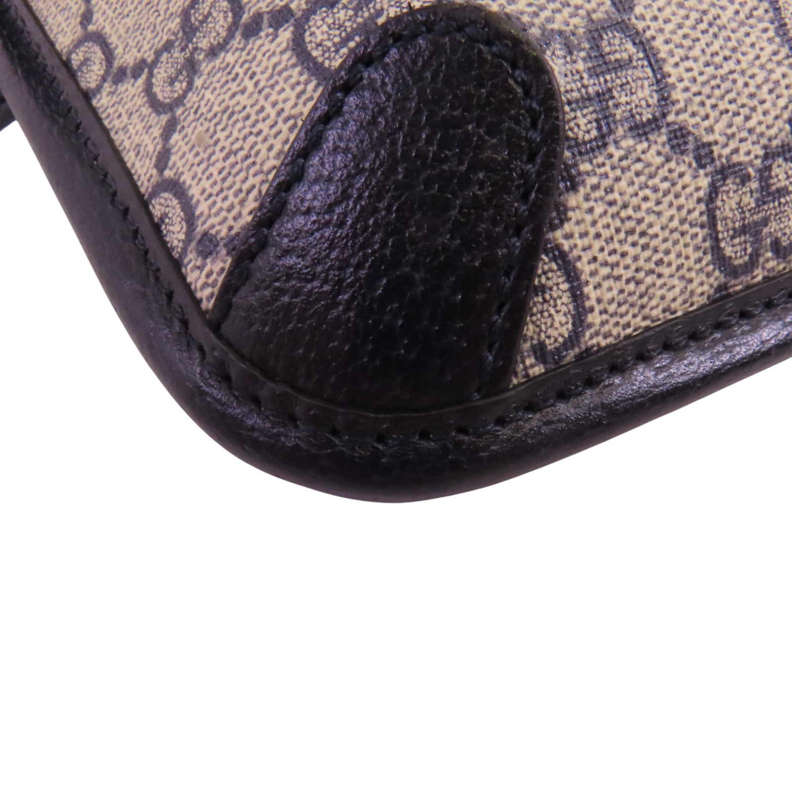 GUCCI 塗層帆布Ophidia GG Supreme銀扣腰包