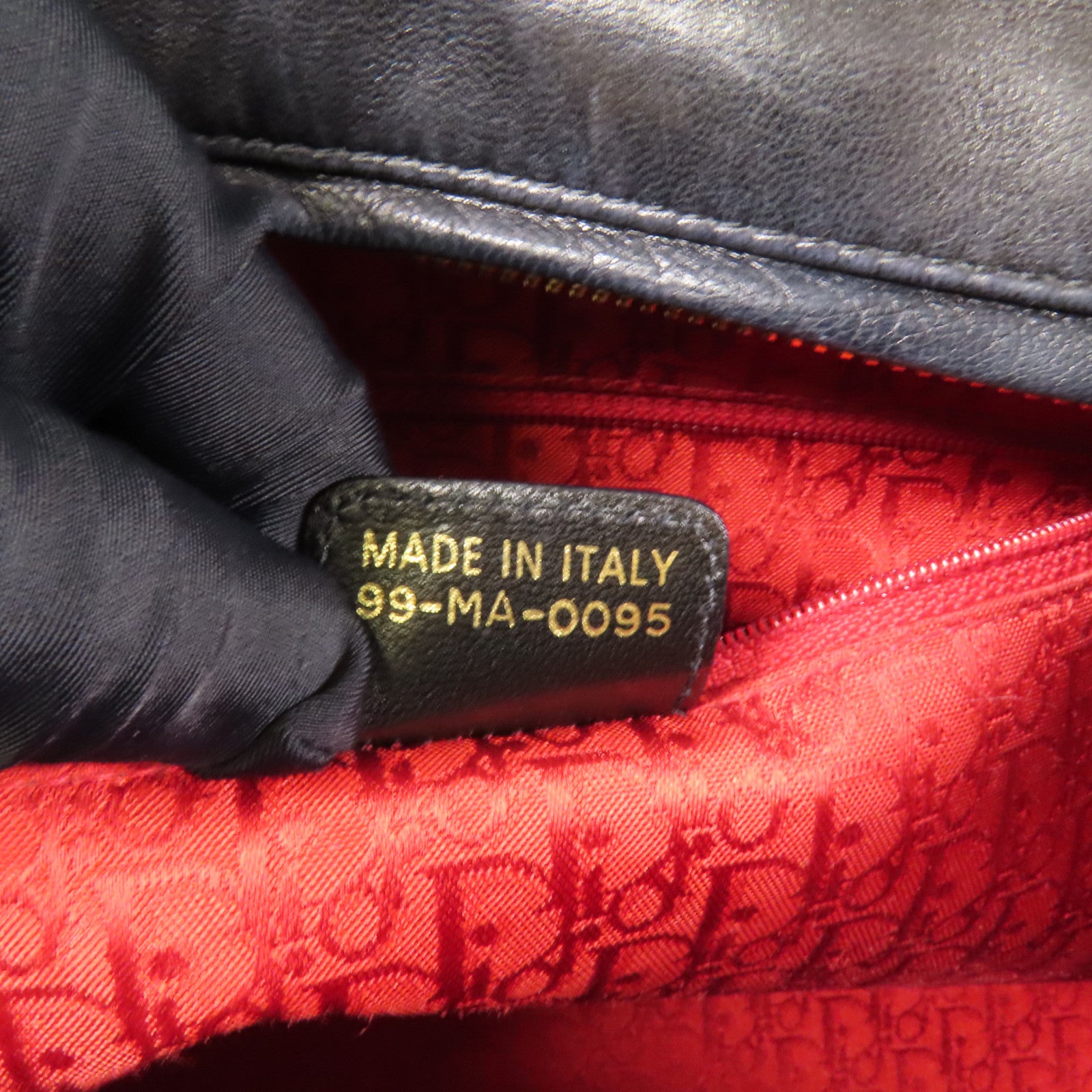 Dior 羊皮皮革Lady Dior Large金扣手挽袋