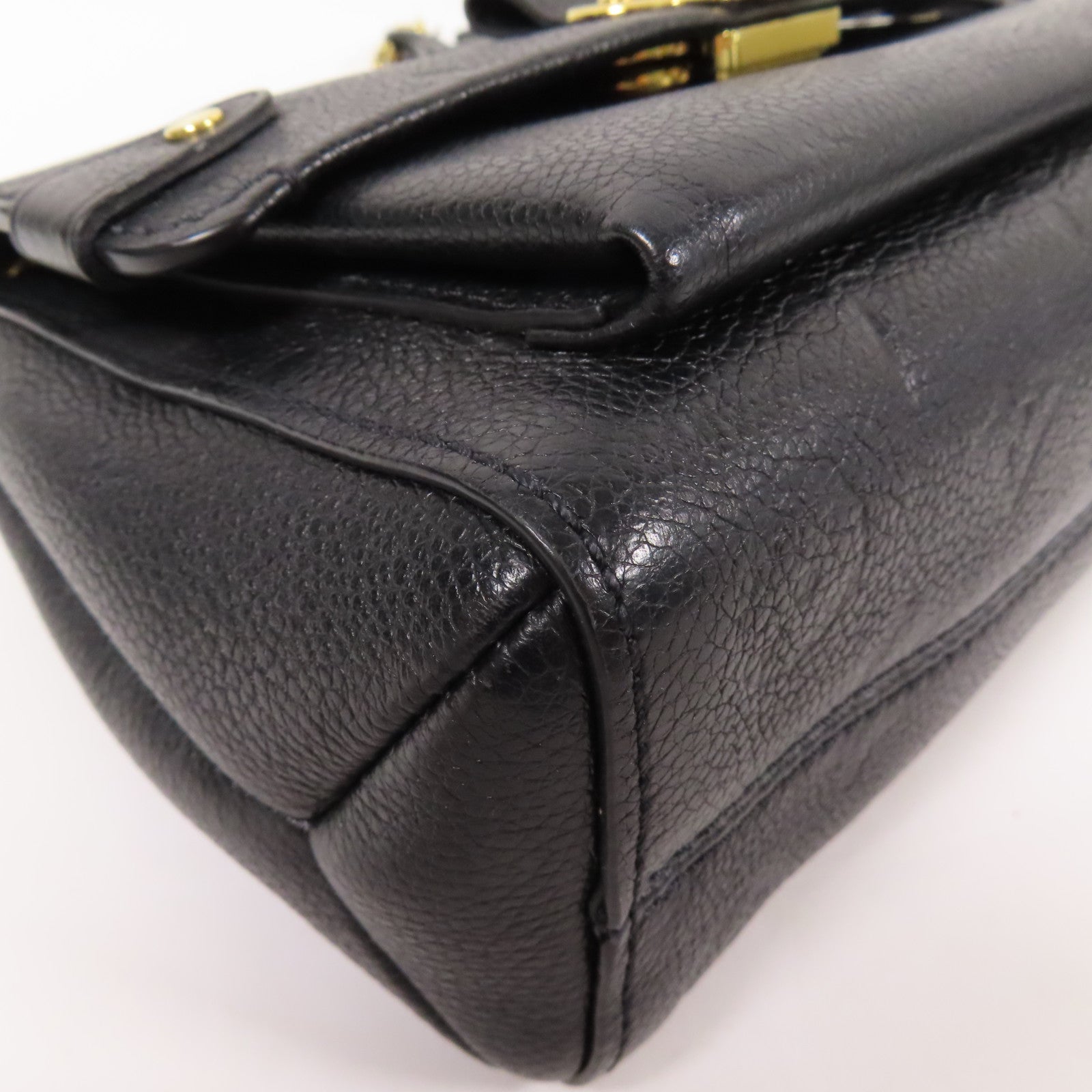 LOUIS VUITTON Monogram Empreinte Vavin BB金扣肩背袋