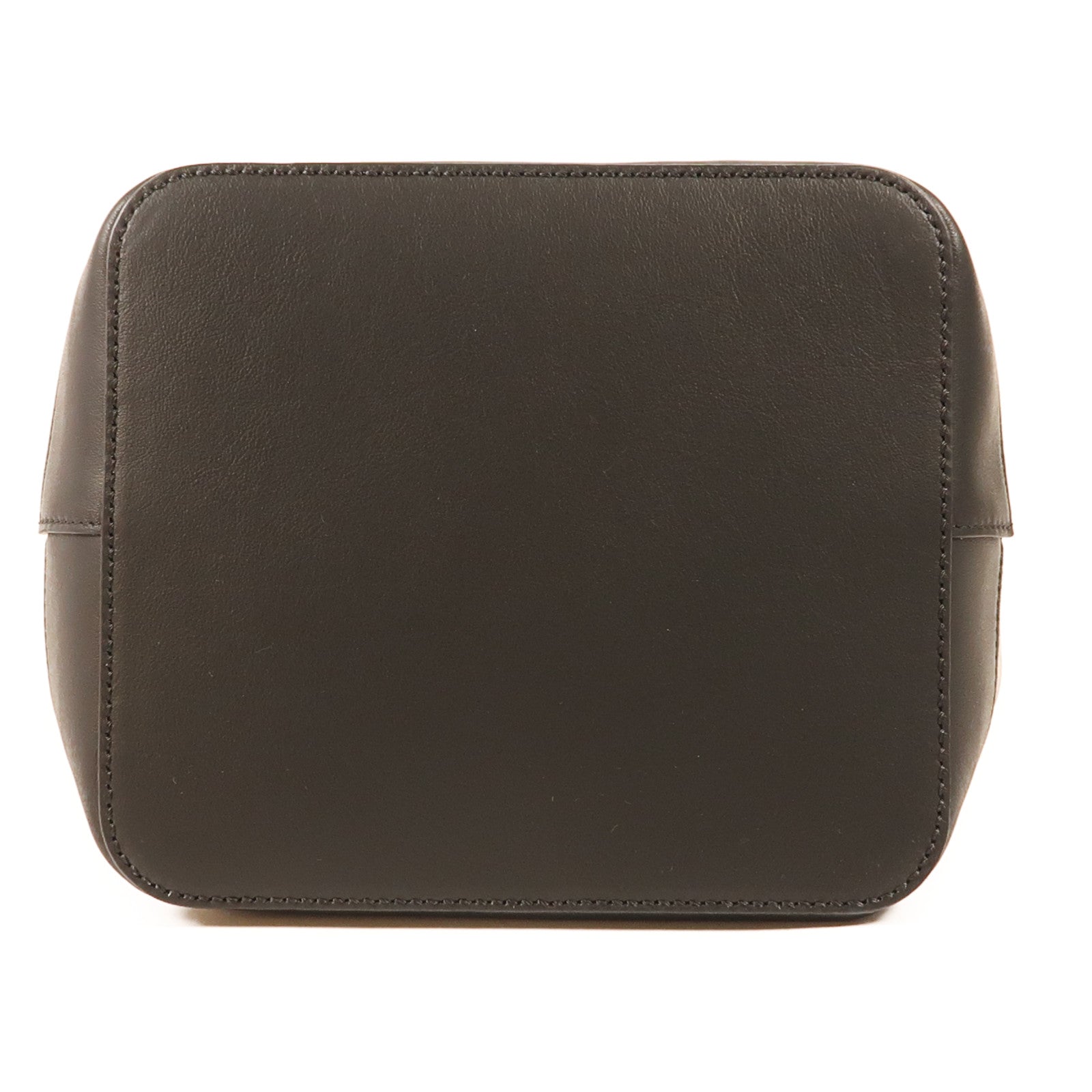 FENDI 塗層帆布MON TRESOR金扣肩背袋