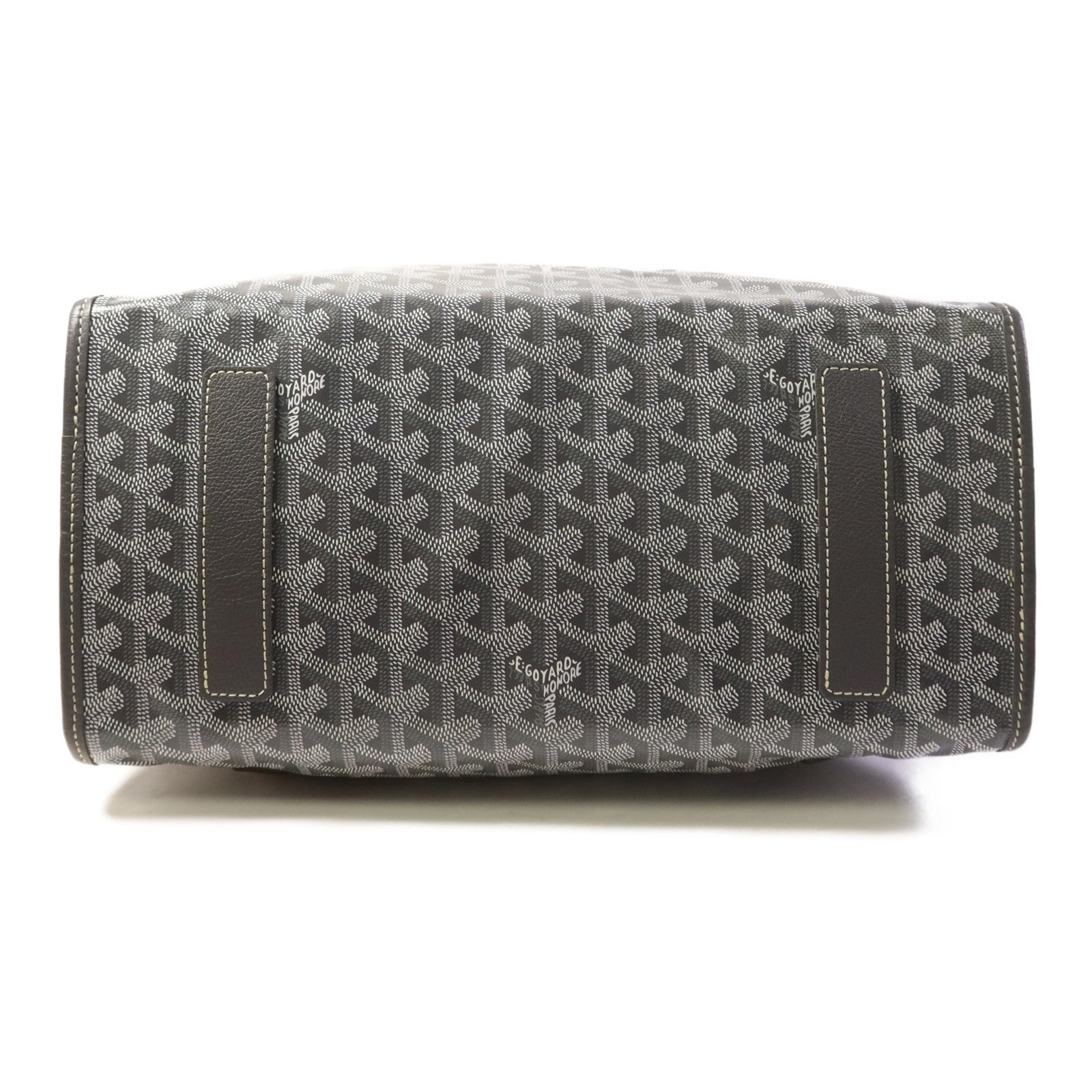 GOYARD 塗層帆布Saint Leger銀扣背包