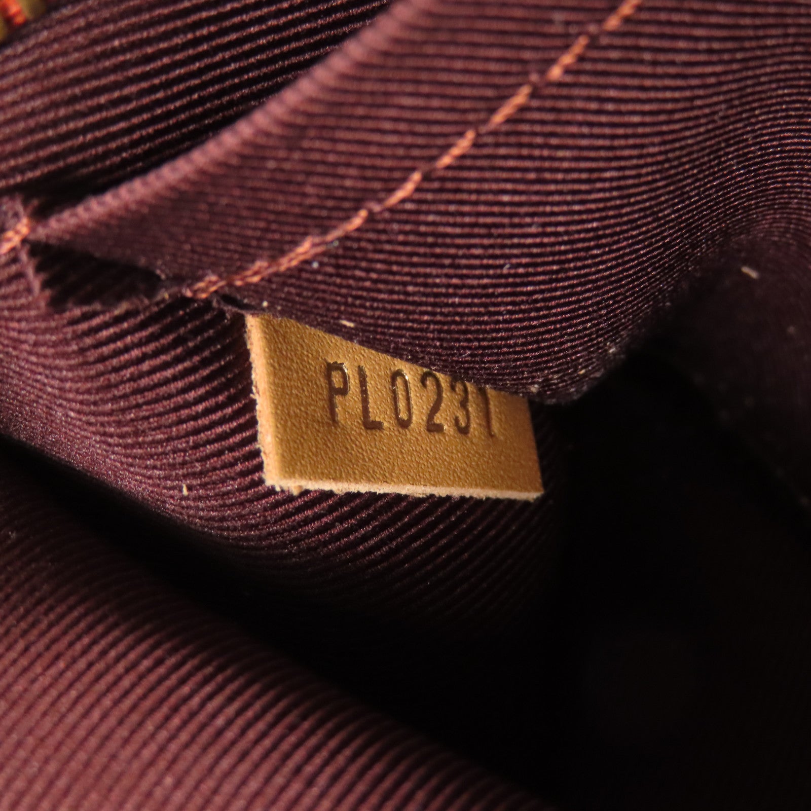 LOUIS VUITTON Monogram Deauville Mini金扣肩背袋棕色