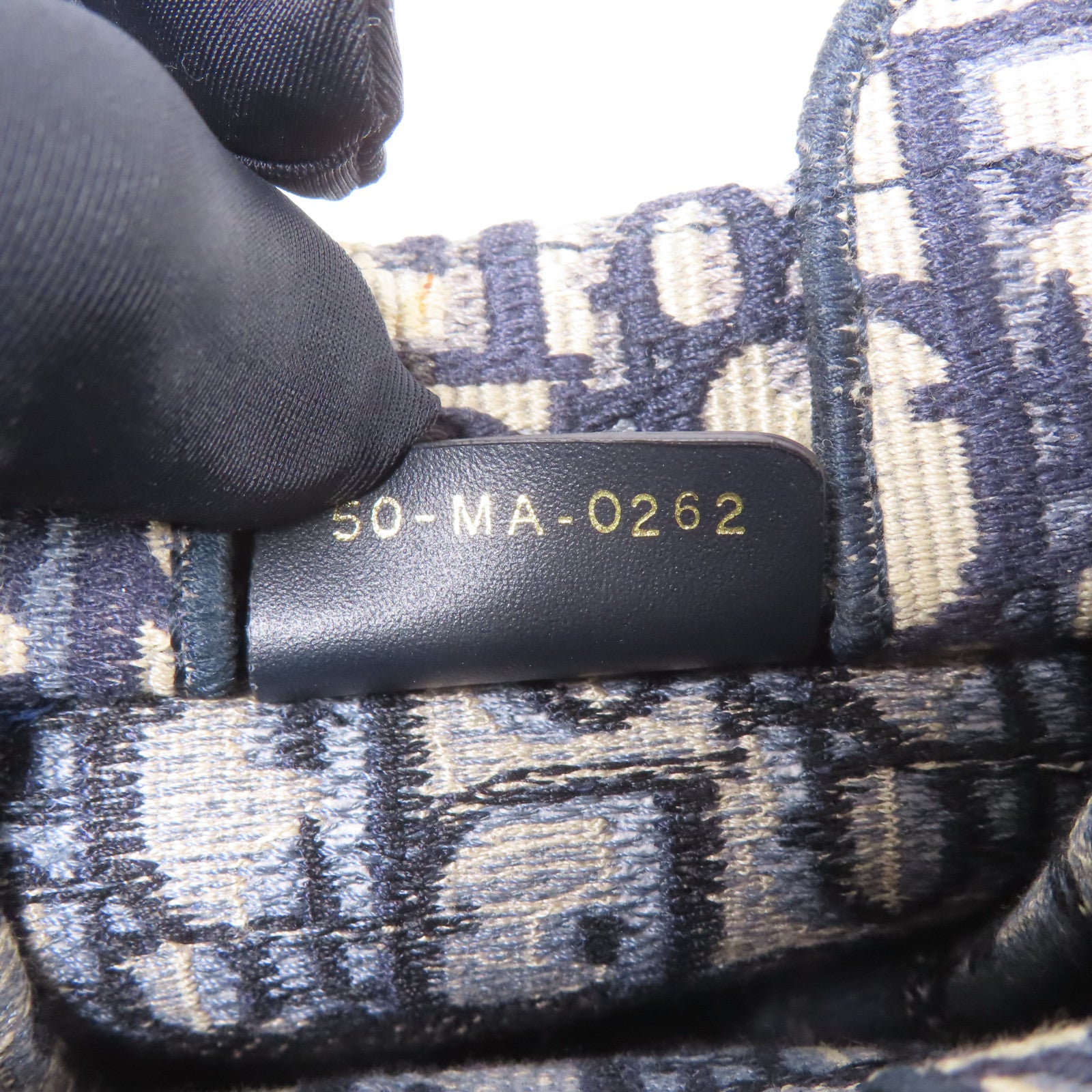 Dior 帆布Book Tote Vertical Mini金扣手挽肩背兩用袋
