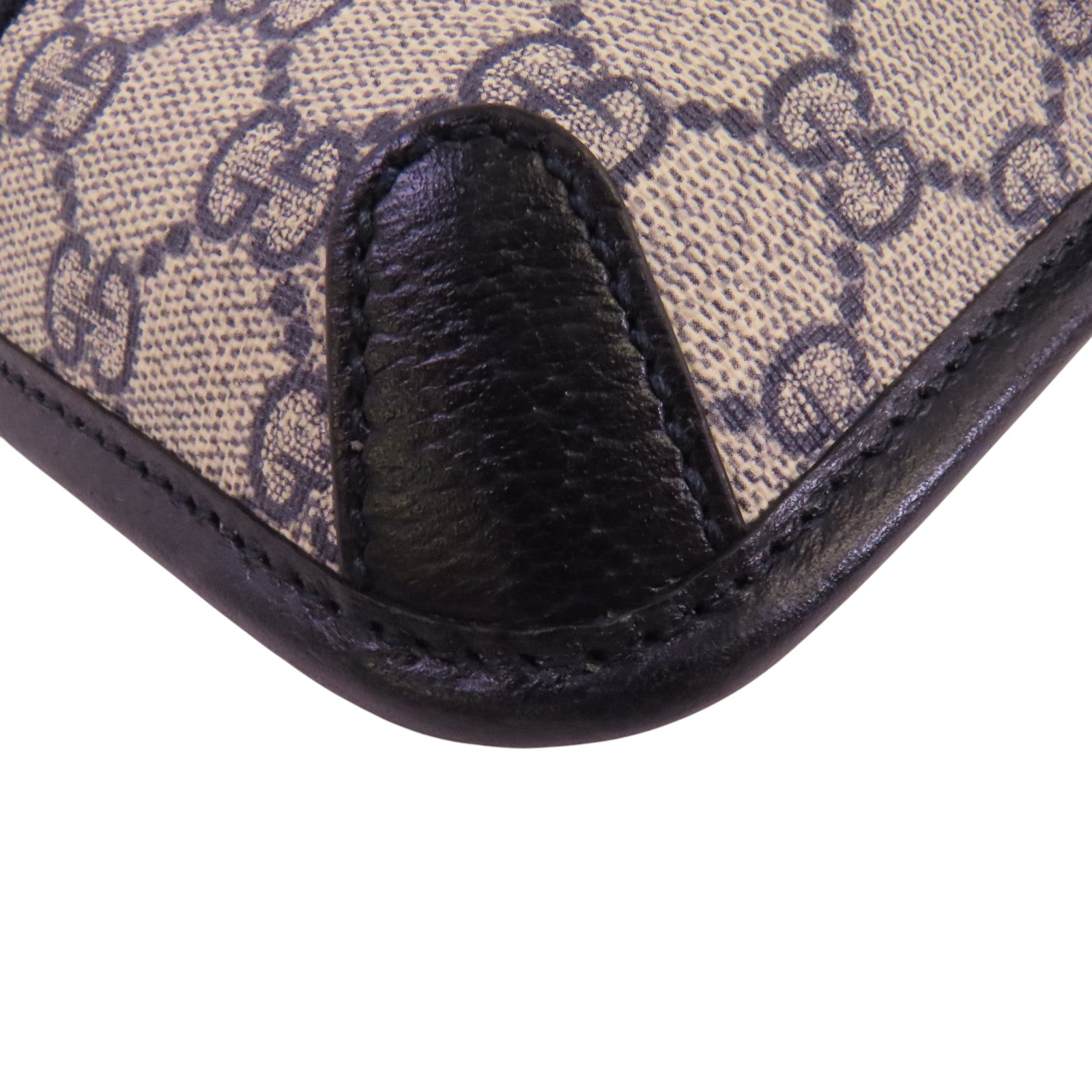 GUCCI 塗層帆布Ophidia GG Supreme銀扣腰包