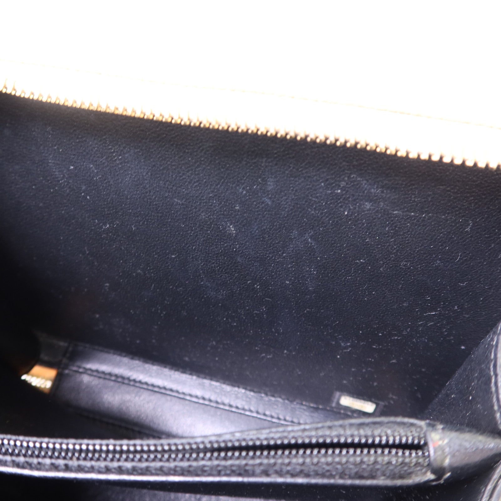 CHANEL 牛皮皮革Filigree Vanity Case Medium金扣鏈帶手挽肩背兩用袋