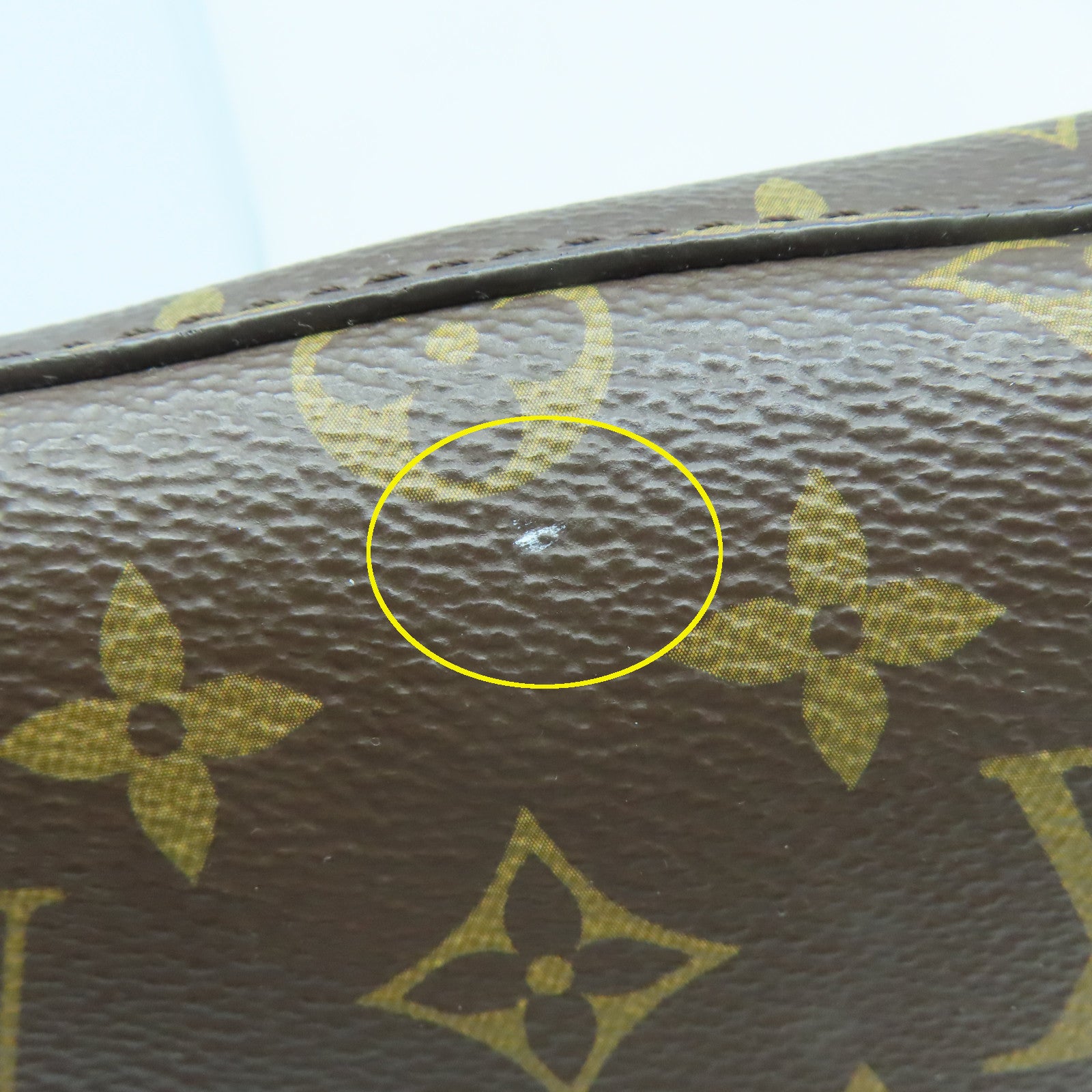 LOUIS VUITTON Monogram NeoNoe MM金扣肩背袋啡色/紅色