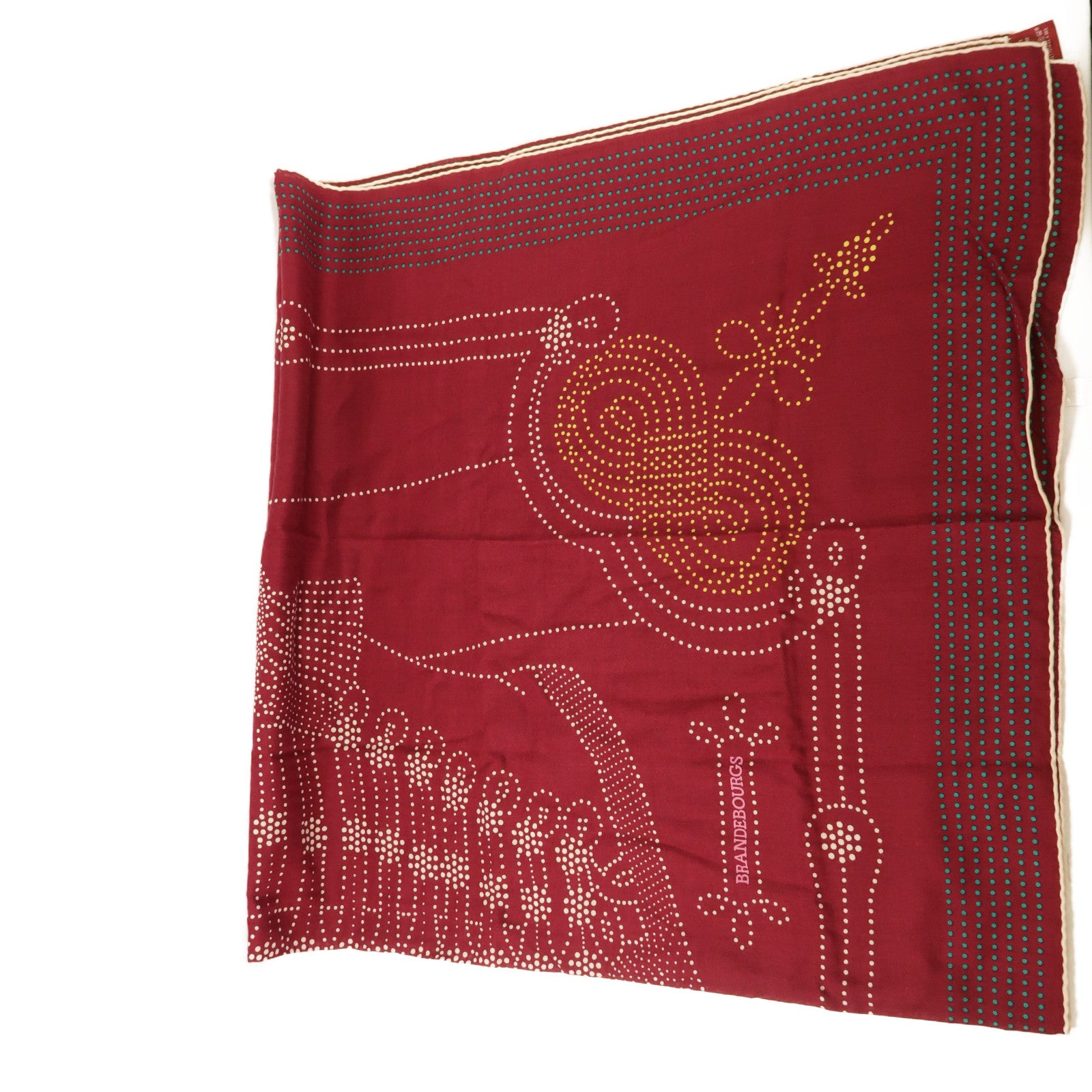 HERMES 羊毛/絲質Scarf圍巾