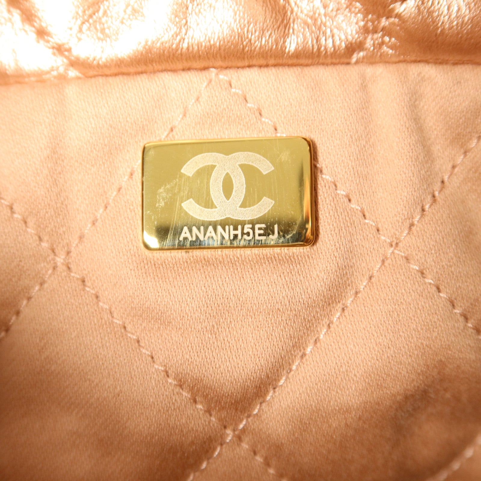 CHANEL 牛皮皮革Chanel 22 Mini手挽肩背兩用袋