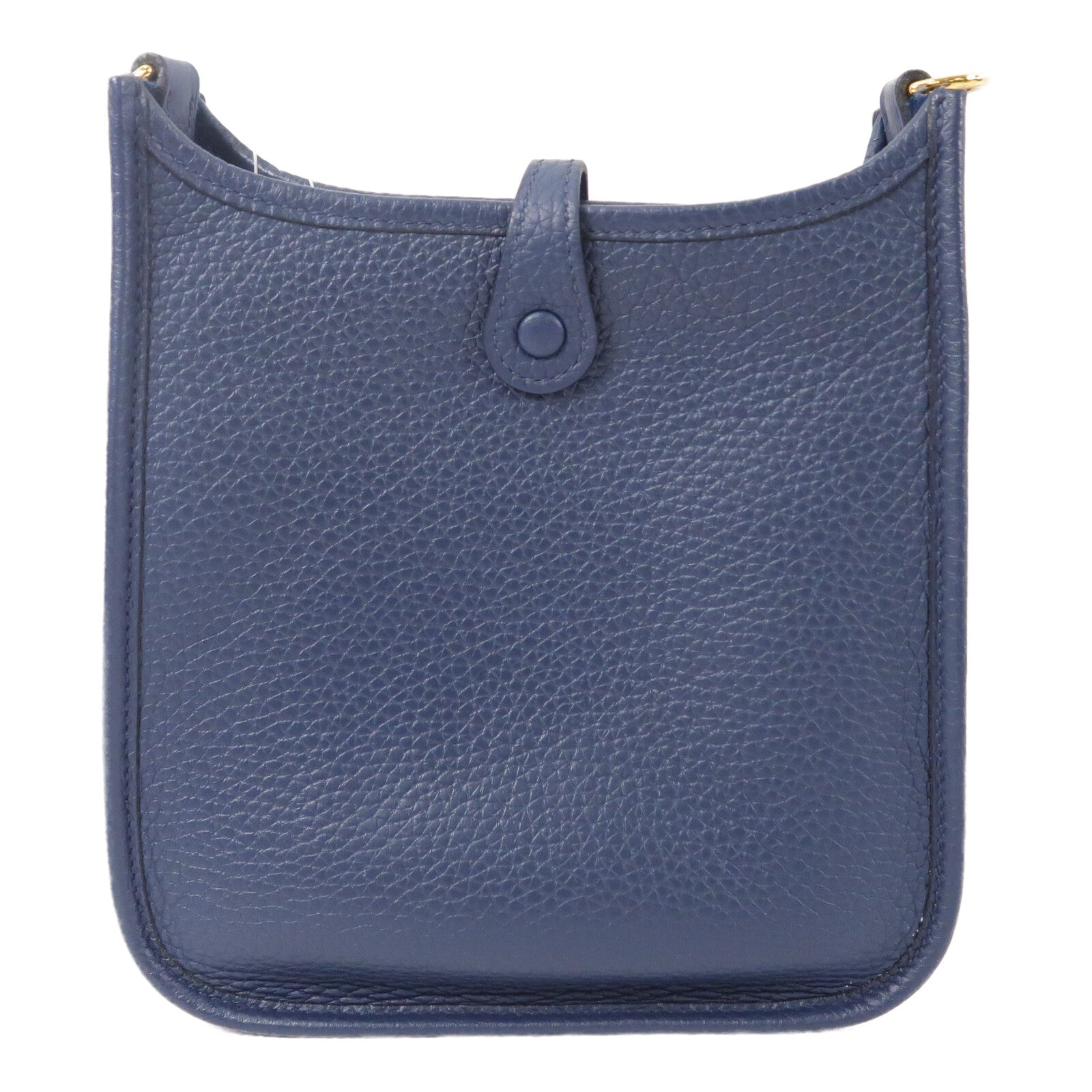 HERMES Clemence皮革Evelyne TPM肩背袋Bleu De Prusse