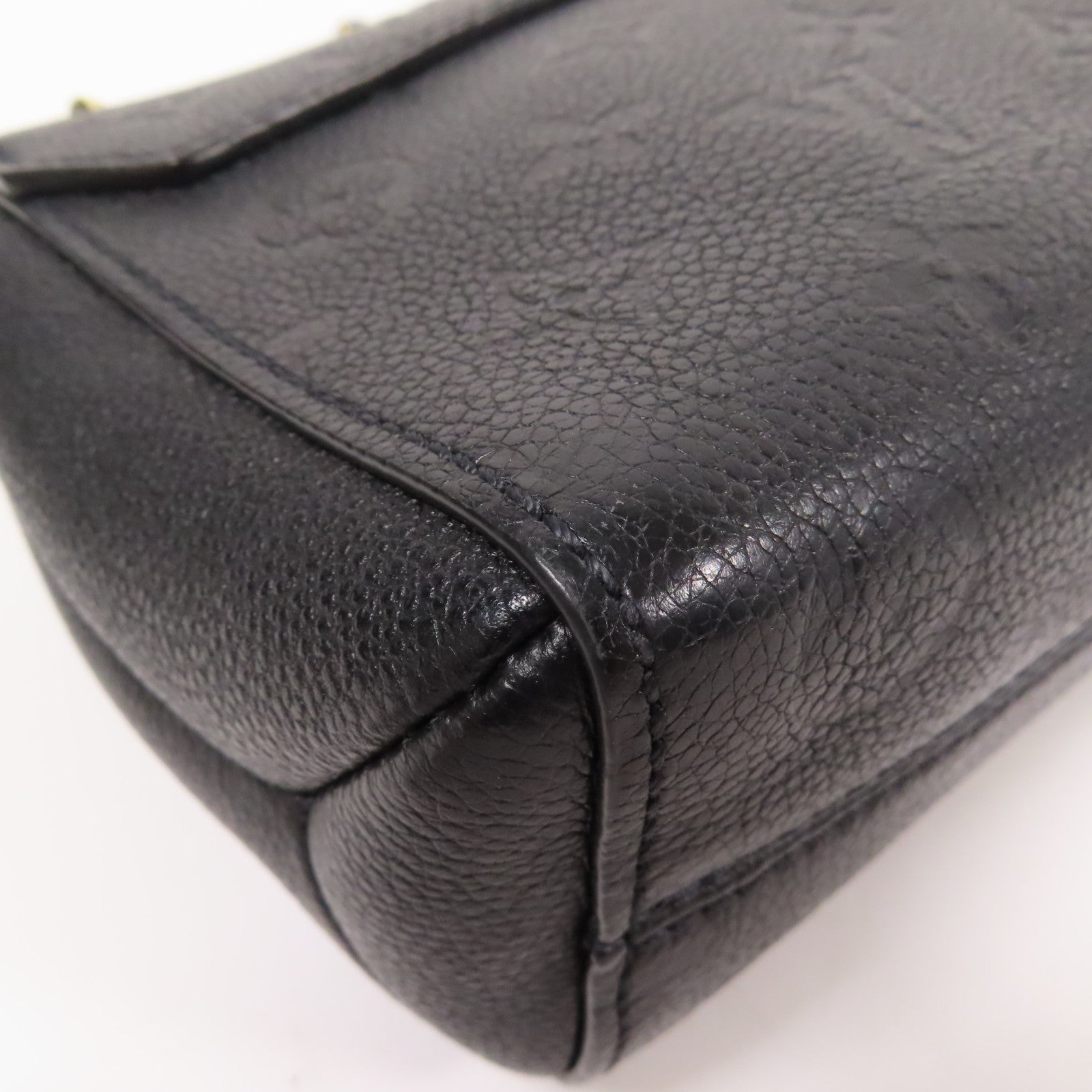 LOUIS VUITTON Monogram Empreinte Vavin BB金扣肩背袋