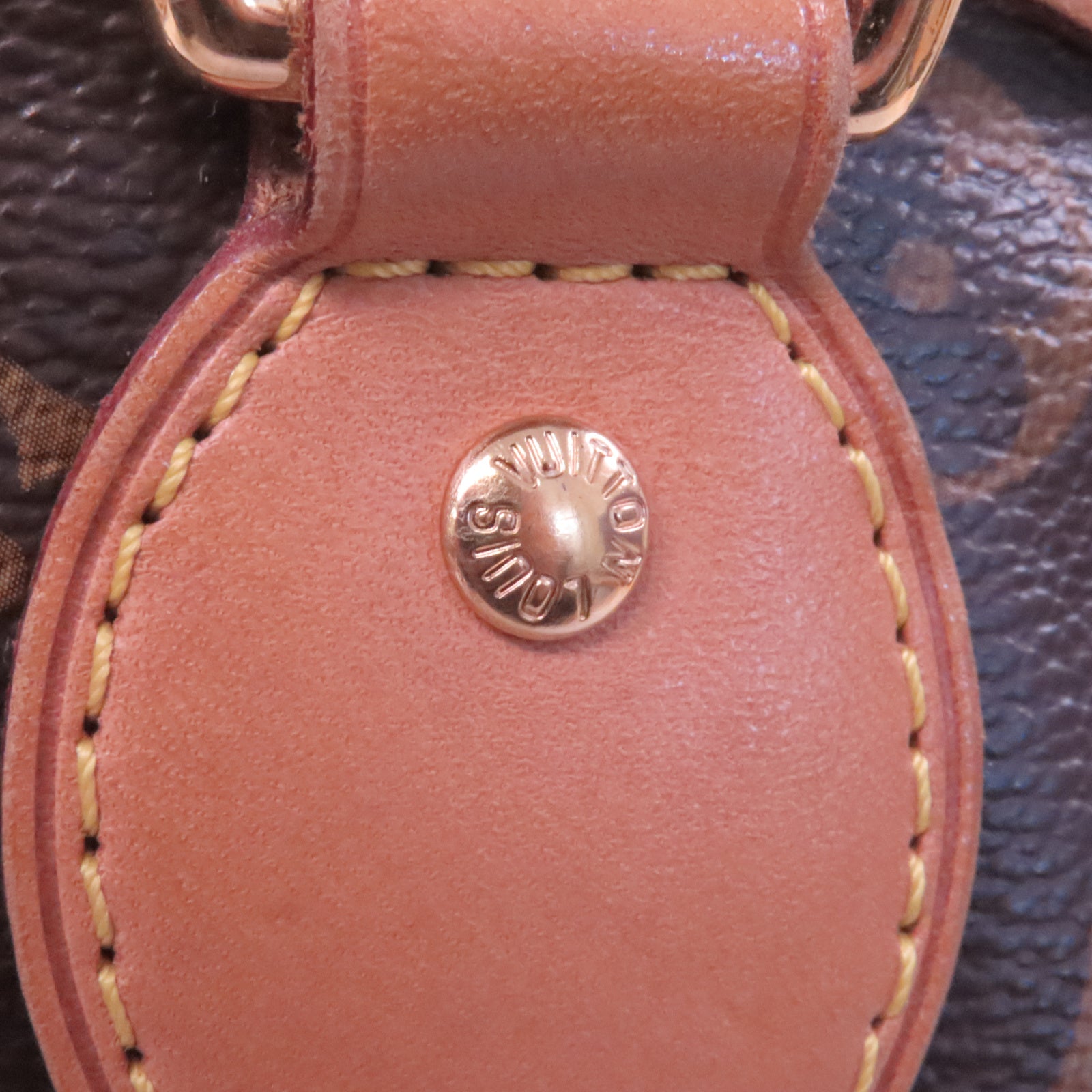 LOUIS VUITTON 【激減優惠】Monogram Tivoli PM金扣手挽袋啡色