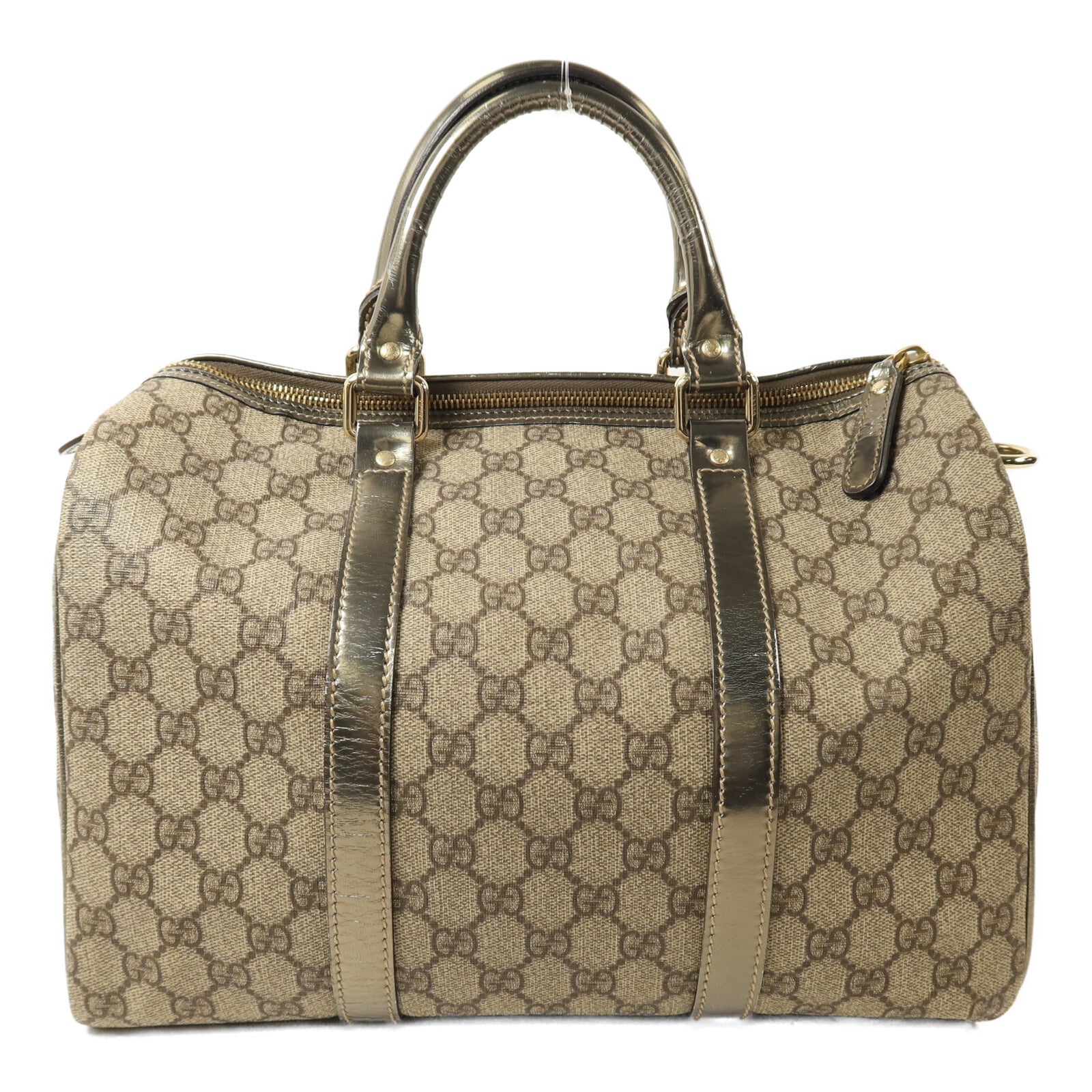 GUCCI 塗層帆布Boston Bag手挽袋