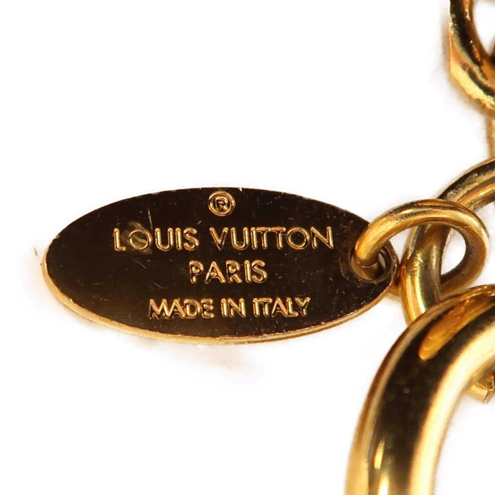 LOUIS VUITTON 毛茸Key Holder金扣M67372鎖匙扣