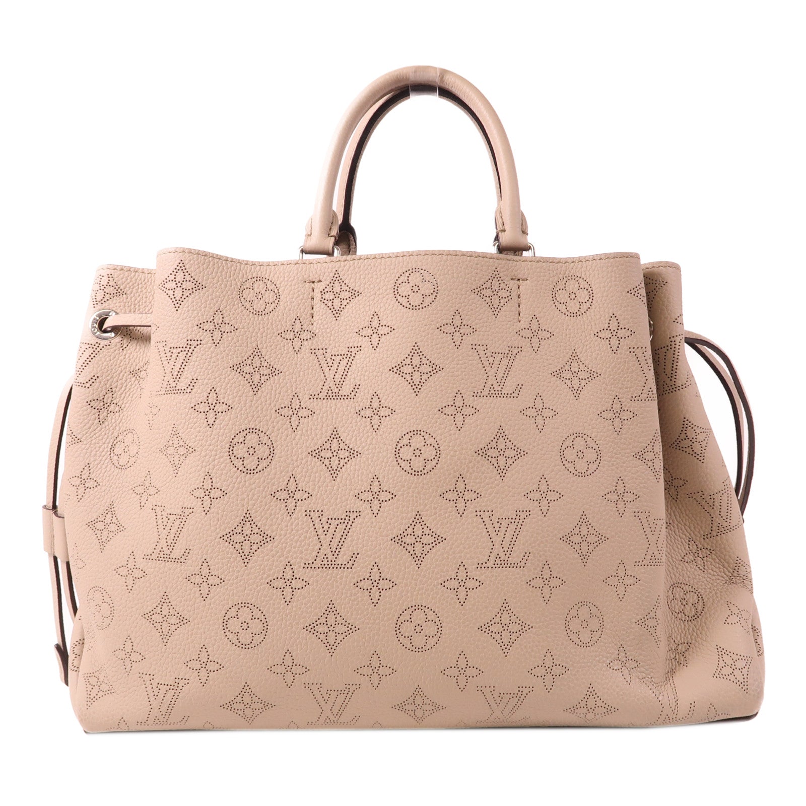 LOUIS VUITTON 【激減優惠】Monogram Mahina Bella Tote銀扣手挽肩背兩用袋