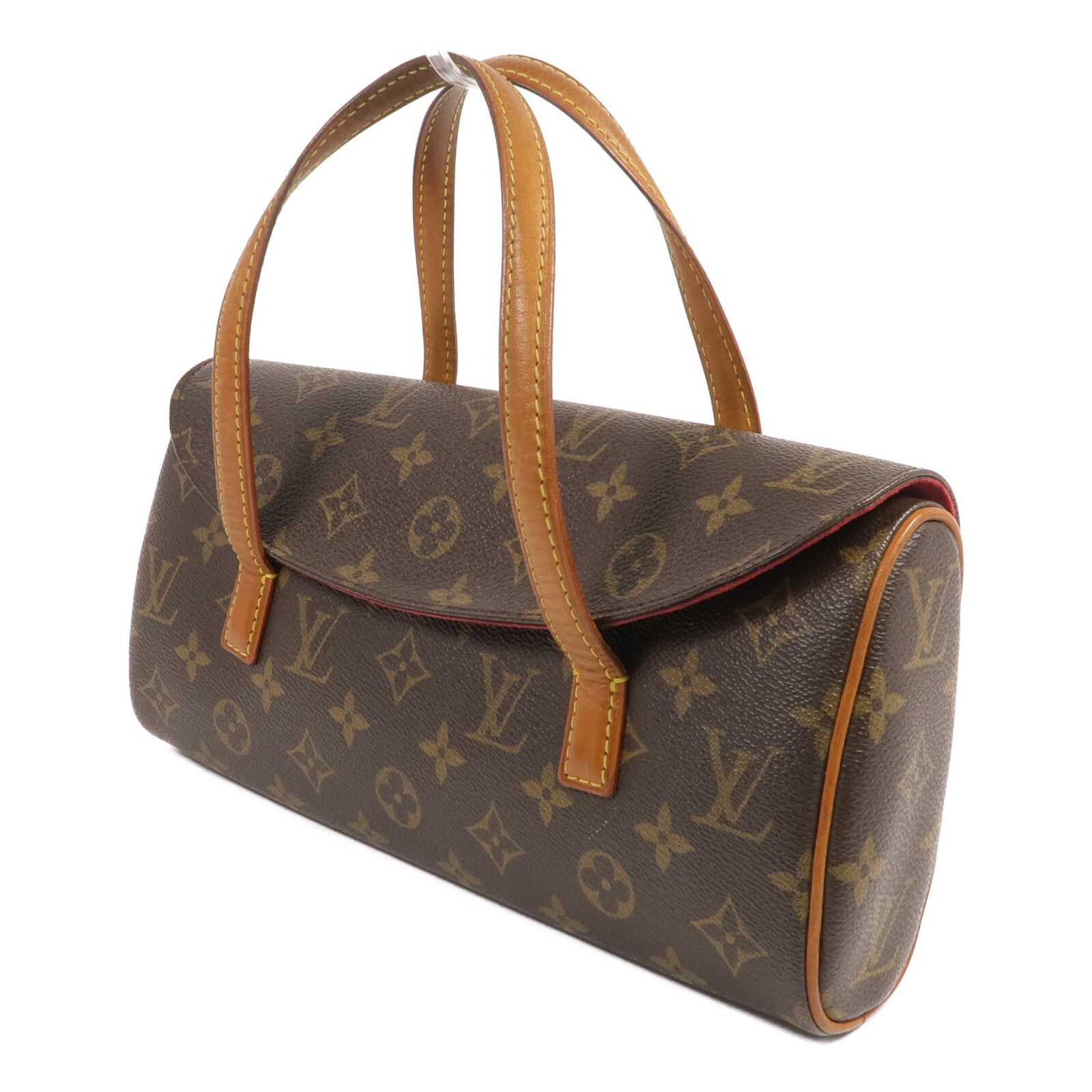 LOUIS VUITTON Monogram Sonatine金扣手挽袋