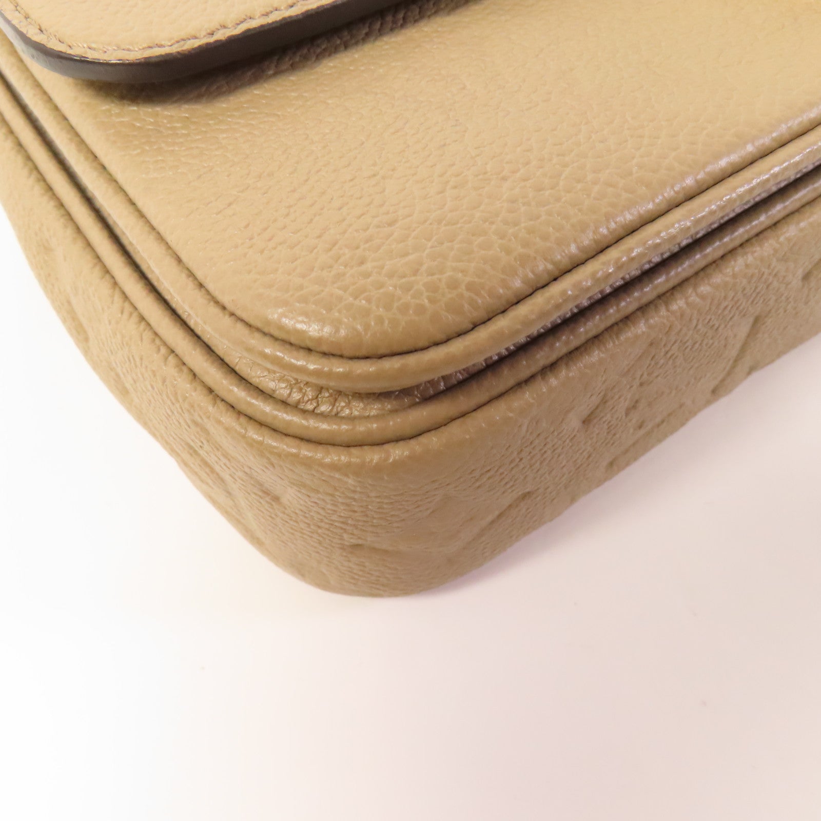 LOUIS VUITTON Momogram Empreinte Marceau肩背袋灰色