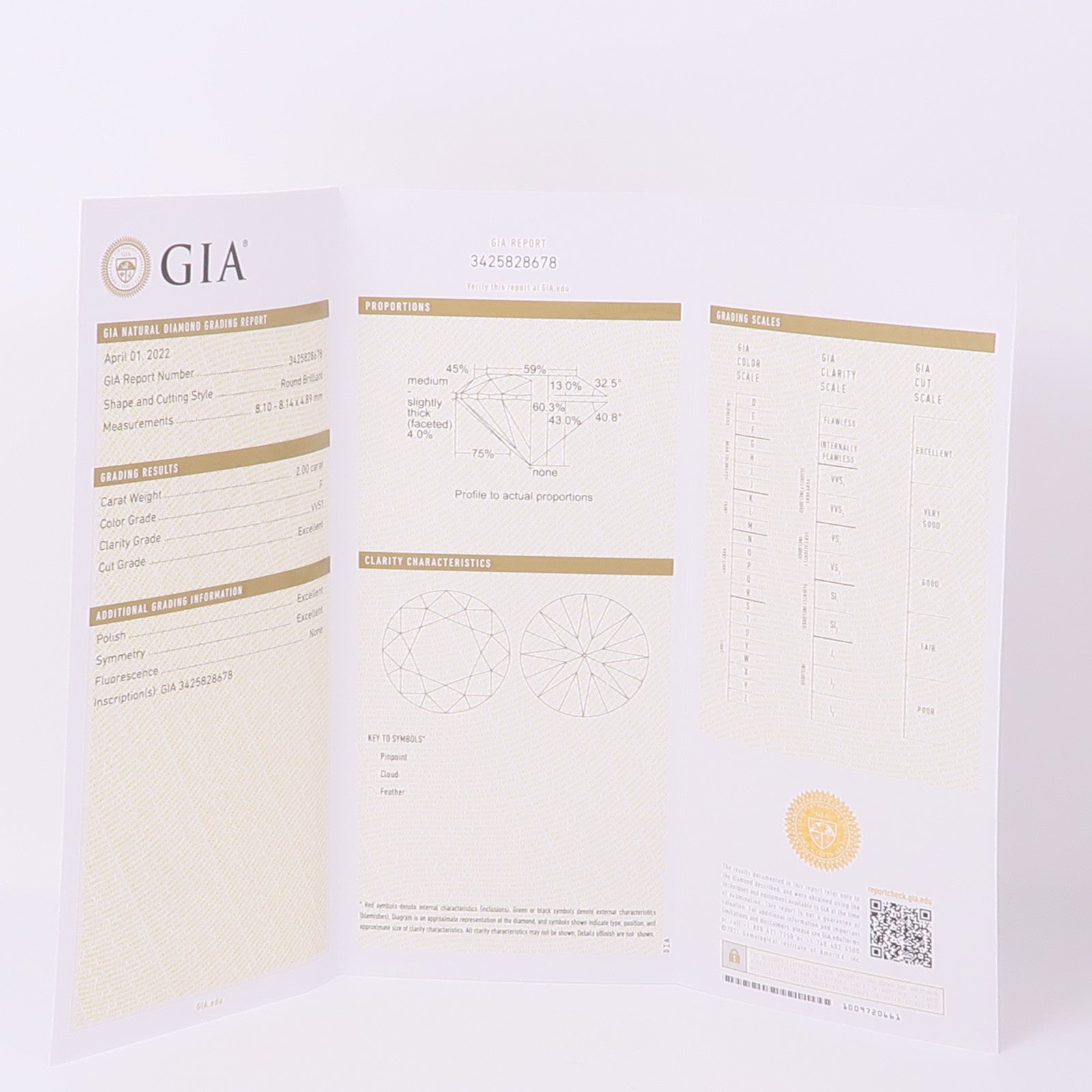 JEWELRY 18K白金Diamond Ring鑽石戒指US#6.5