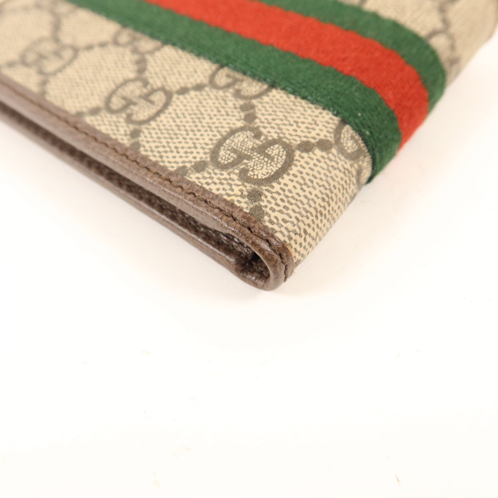 GUCCI 塗層帆布Ophidia Bifold Wallet金扣錢包