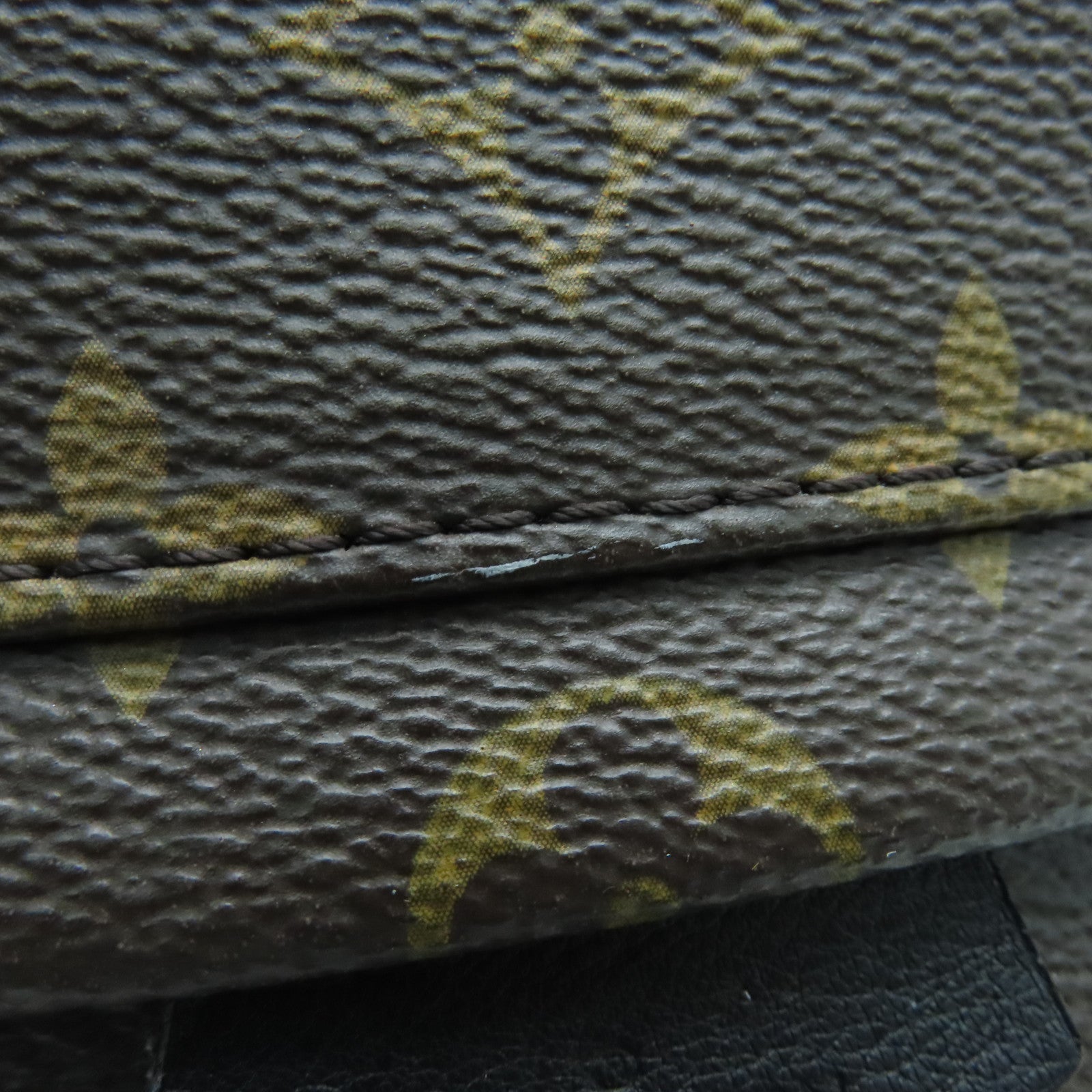 LOUIS VUITTON Monogram Palm Spring PM金扣背包啡色