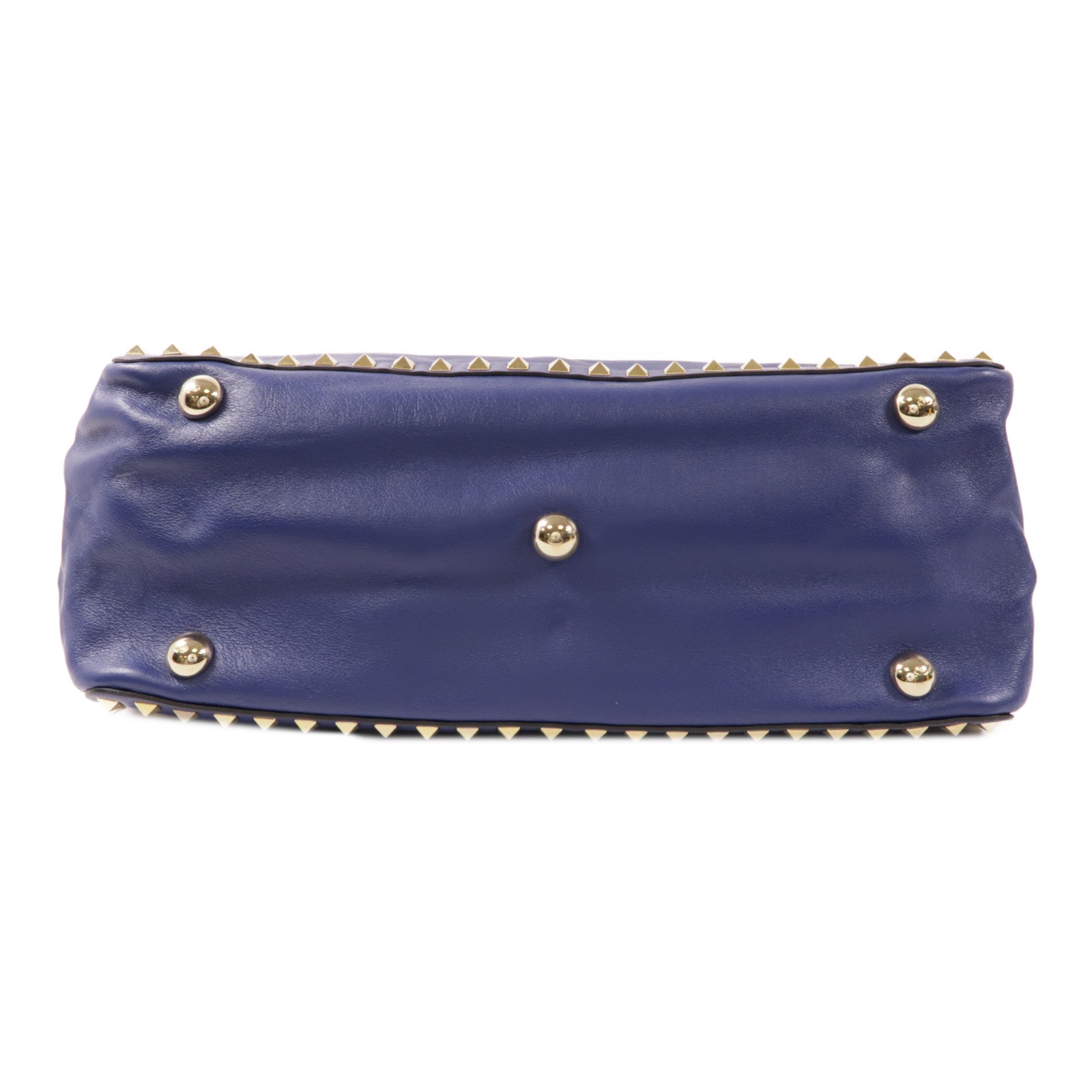 Valentino 【激減優惠】牛皮皮革Tote Bag金扣肩背袋