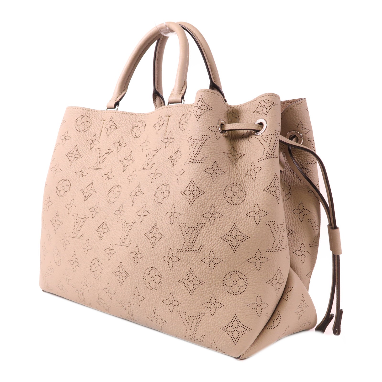LOUIS VUITTON 【激減優惠】Monogram Mahina Bella Tote銀扣手挽肩背兩用袋