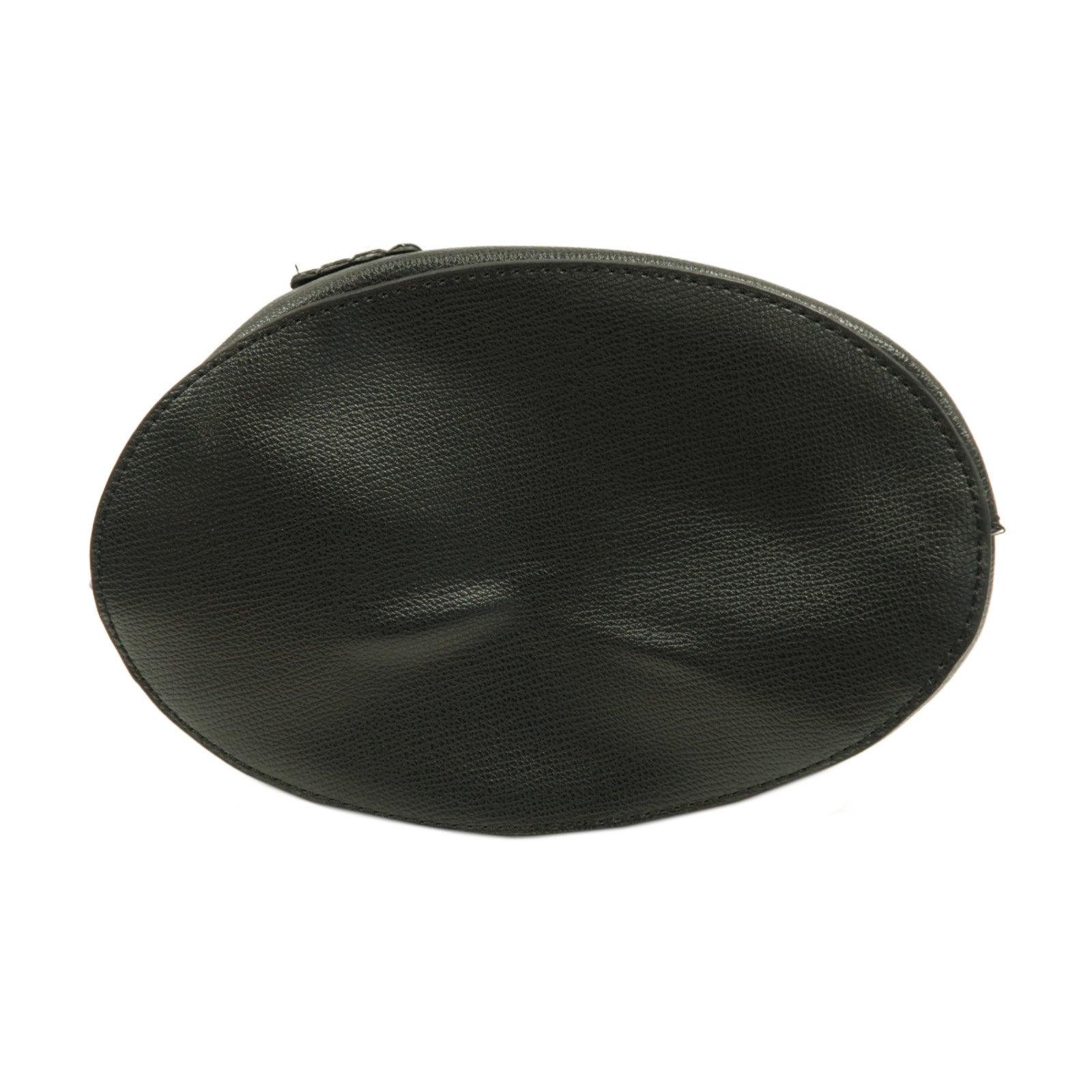 SELECTION 牛皮皮革2 Way Shoulder Bag銀扣手挽肩背兩用袋黑色