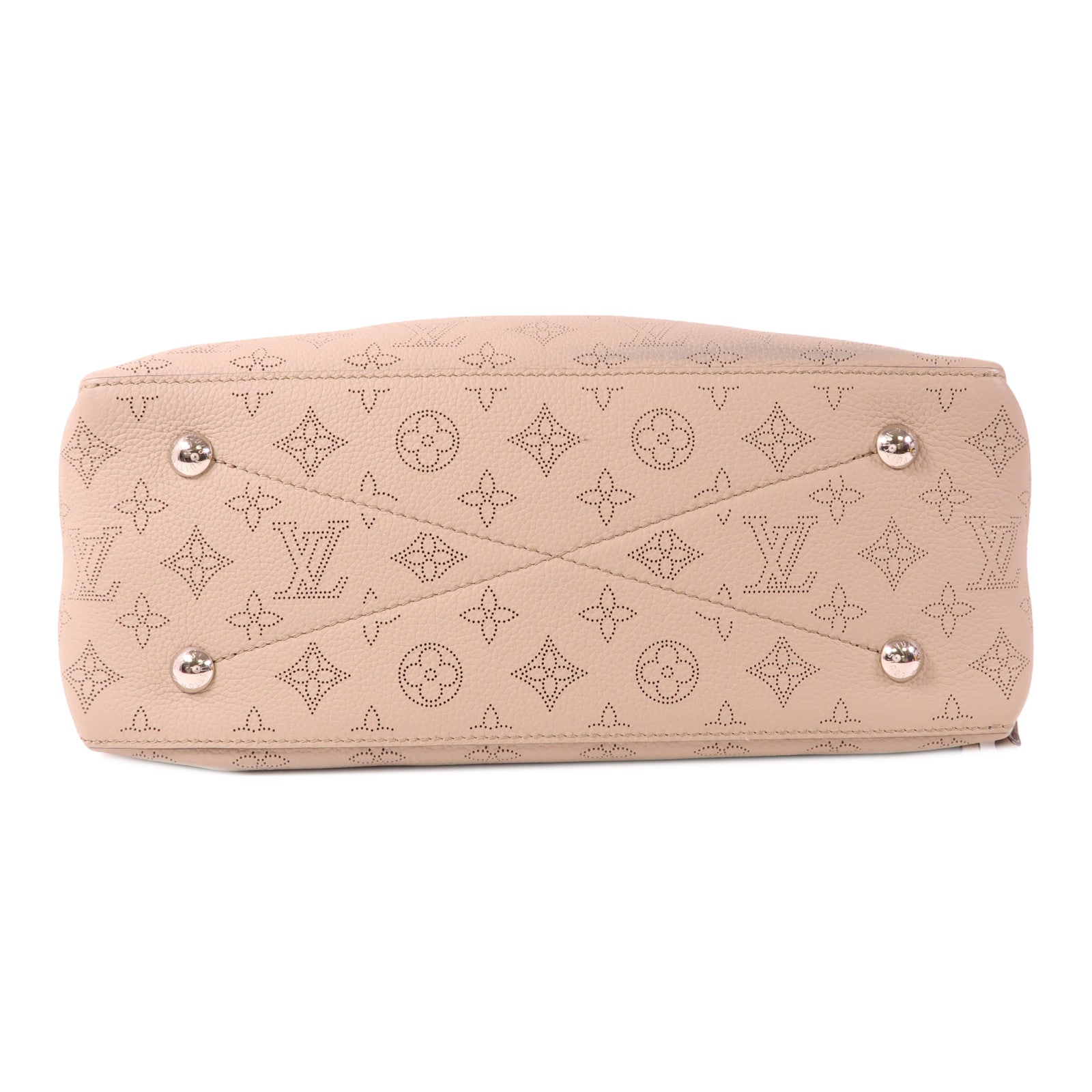 LOUIS VUITTON 【激減優惠】Monogram Mahina Bella Tote銀扣手挽肩背兩用袋