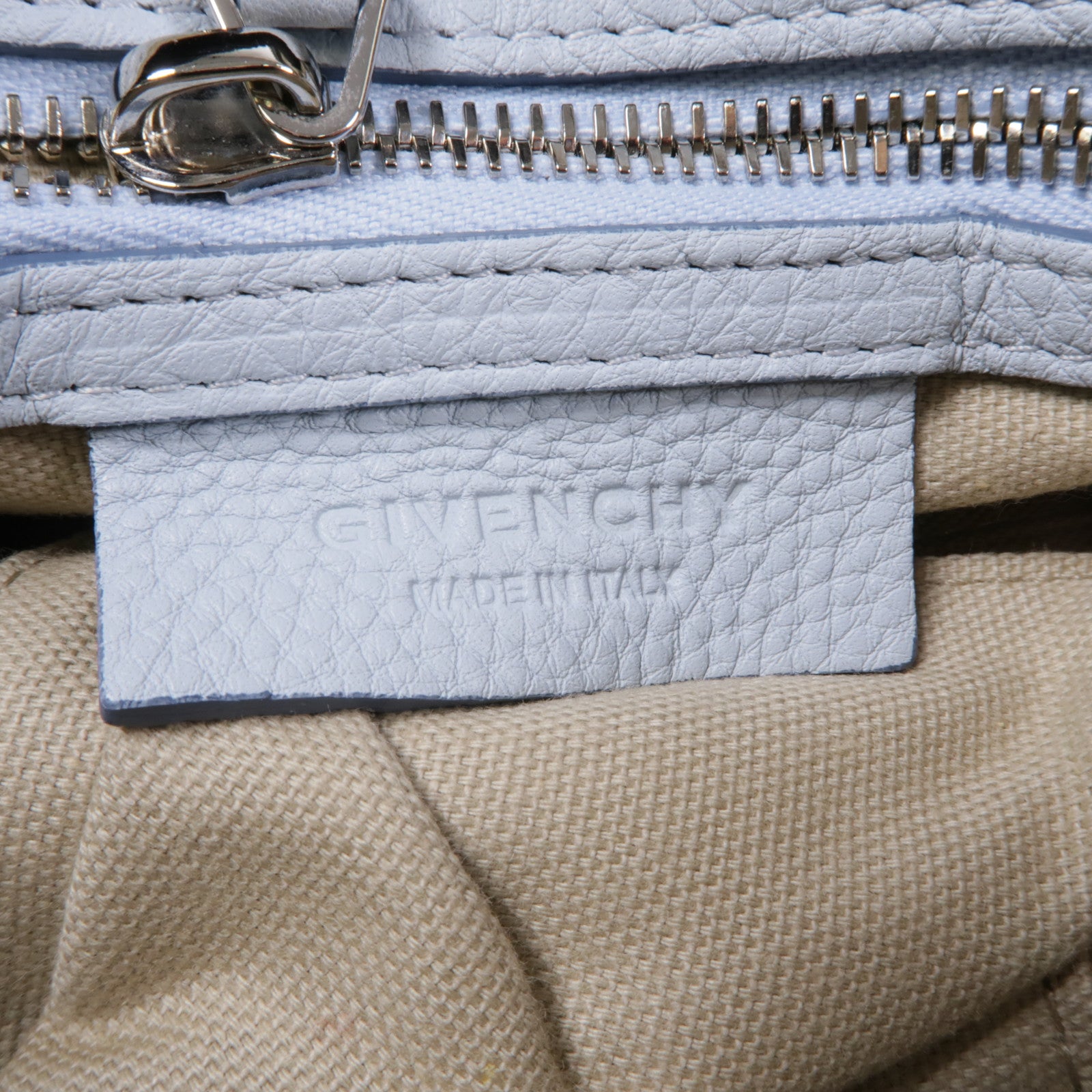 GIVENCHY 牛皮皮革2Way Shoulder Bag銀扣手挽肩背兩用袋