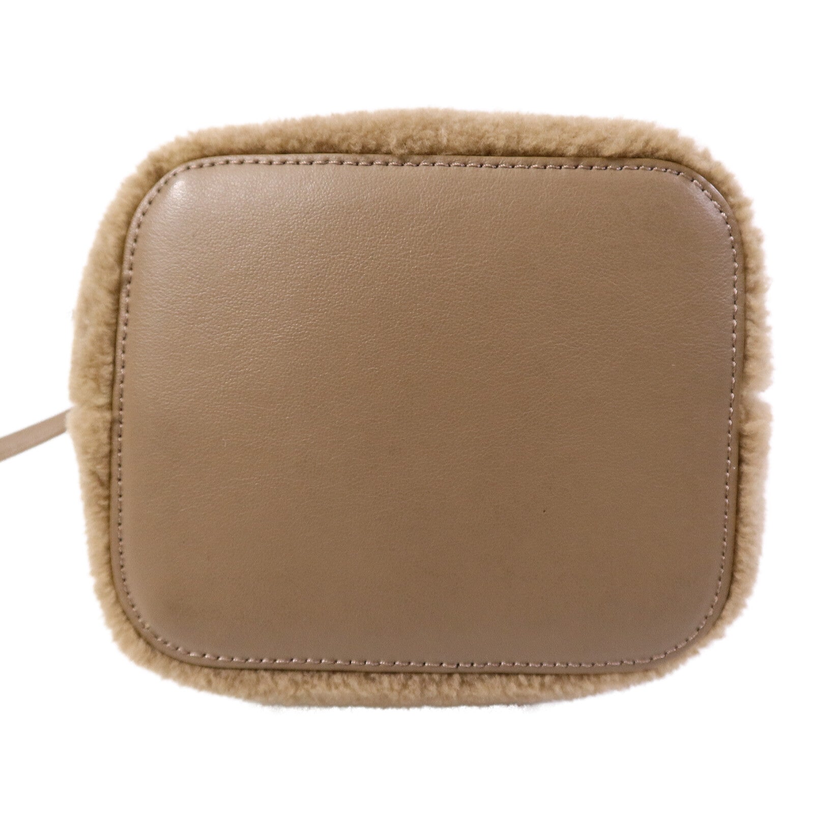 FENDI 羊毛Mini Mon Tresor手挽肩背兩用袋