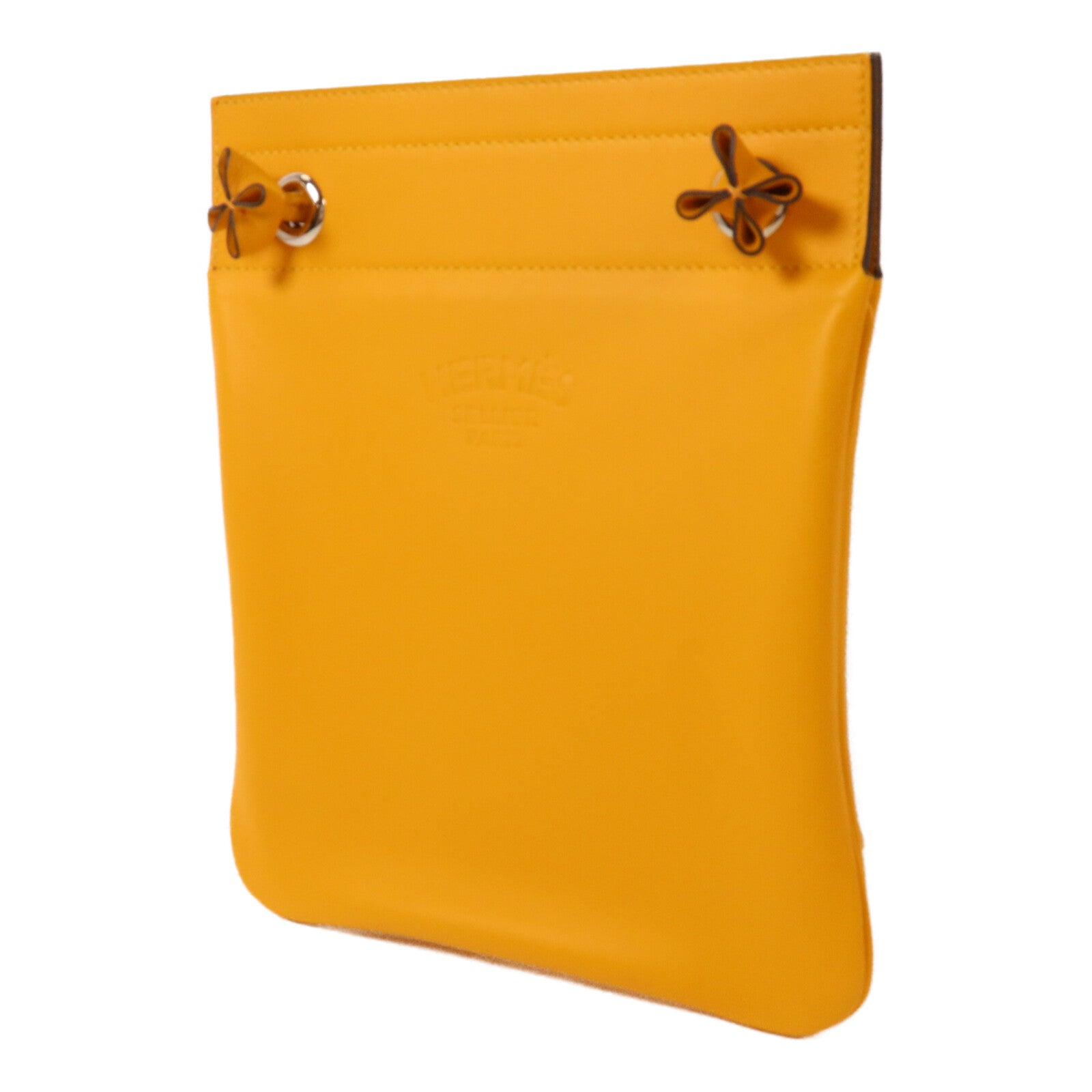 HERMES Swift皮革Aline Mini肩背袋Jaune d'Or