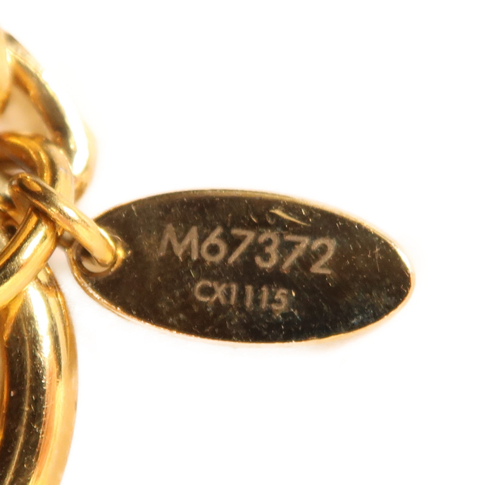 LOUIS VUITTON 毛茸Key Holder金扣M67372鎖匙扣