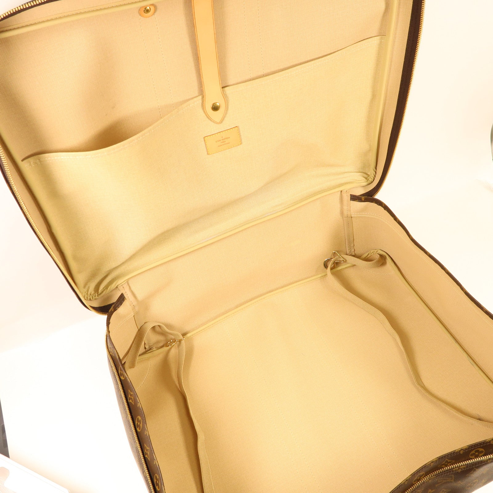 LOUIS VUITTON 【激減優惠】Monogram Sirus 55金扣行李箱