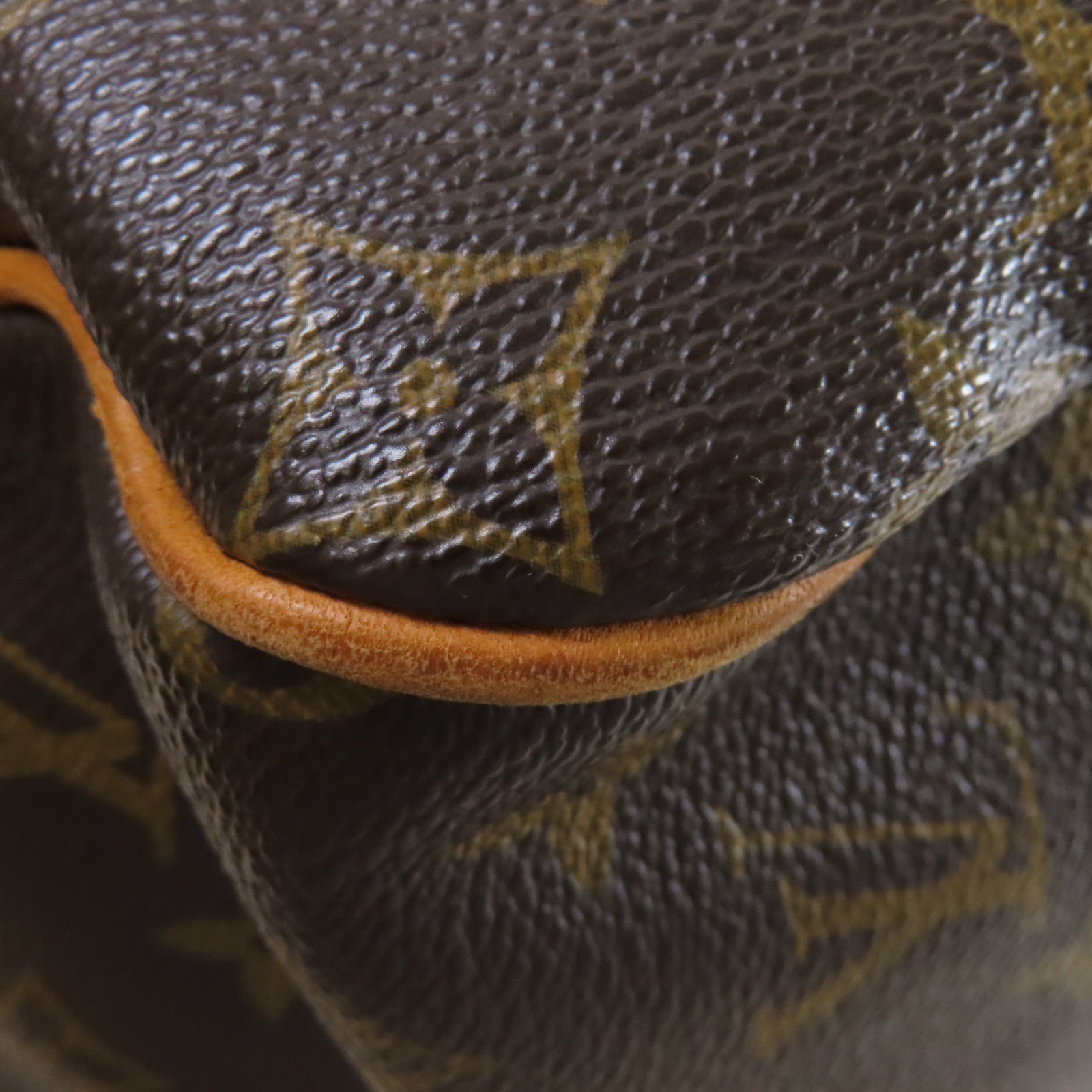 LOUIS VUITTON Monogram Delightful GM Tote Shoulder Bag金扣肩背袋啡色