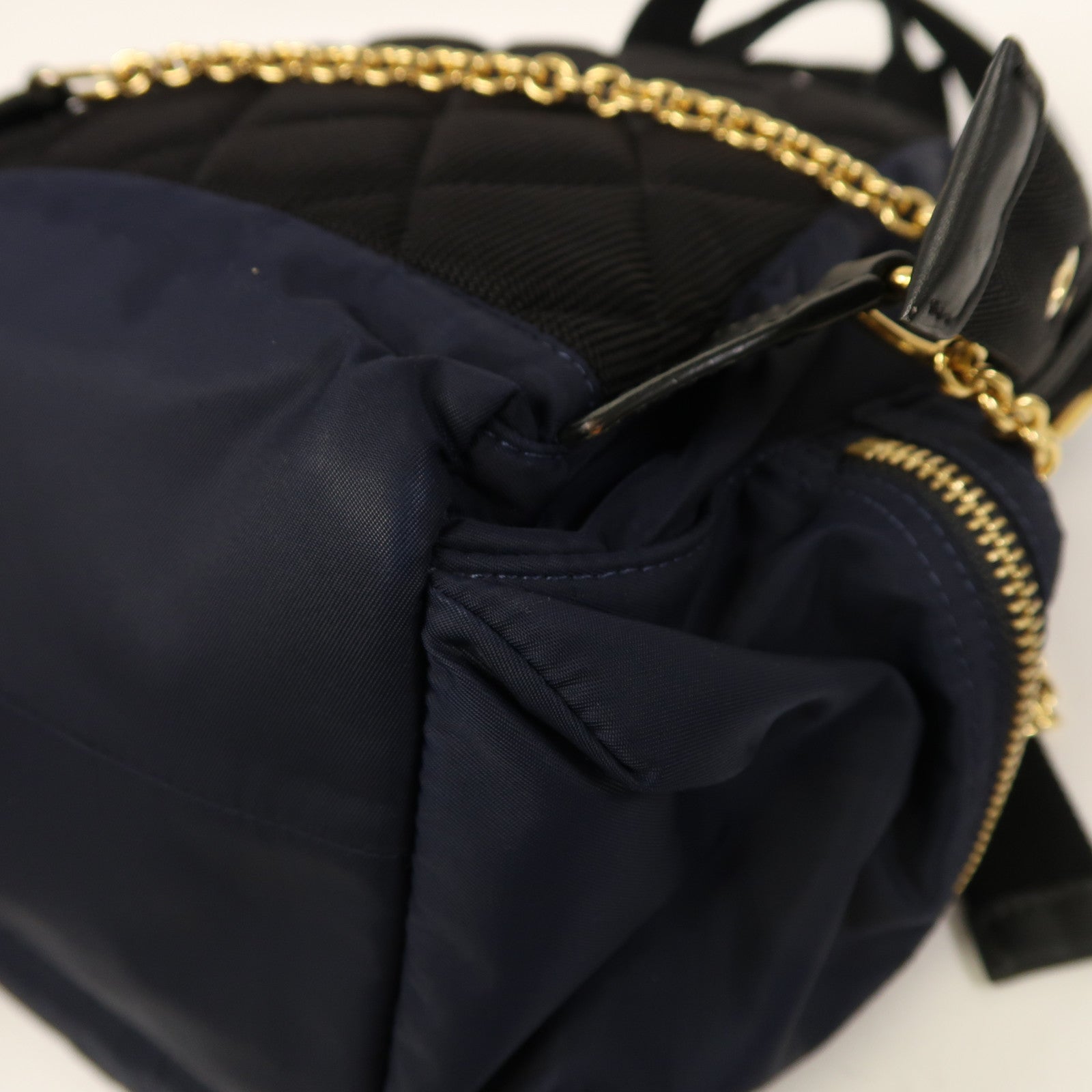 BURBERRY 尼龍Backpack金扣背包深藍色