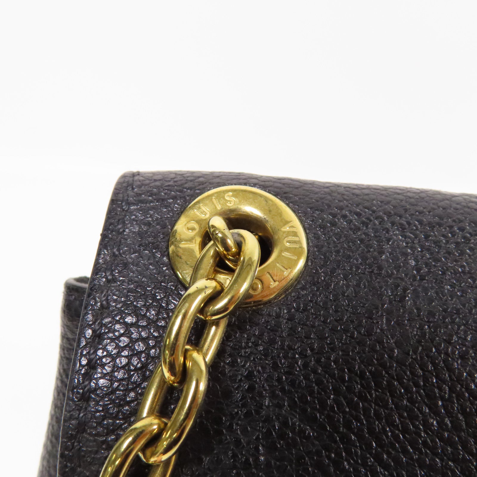 LOUIS VUITTON Monogram Empreinte Vavin BB金扣肩背袋