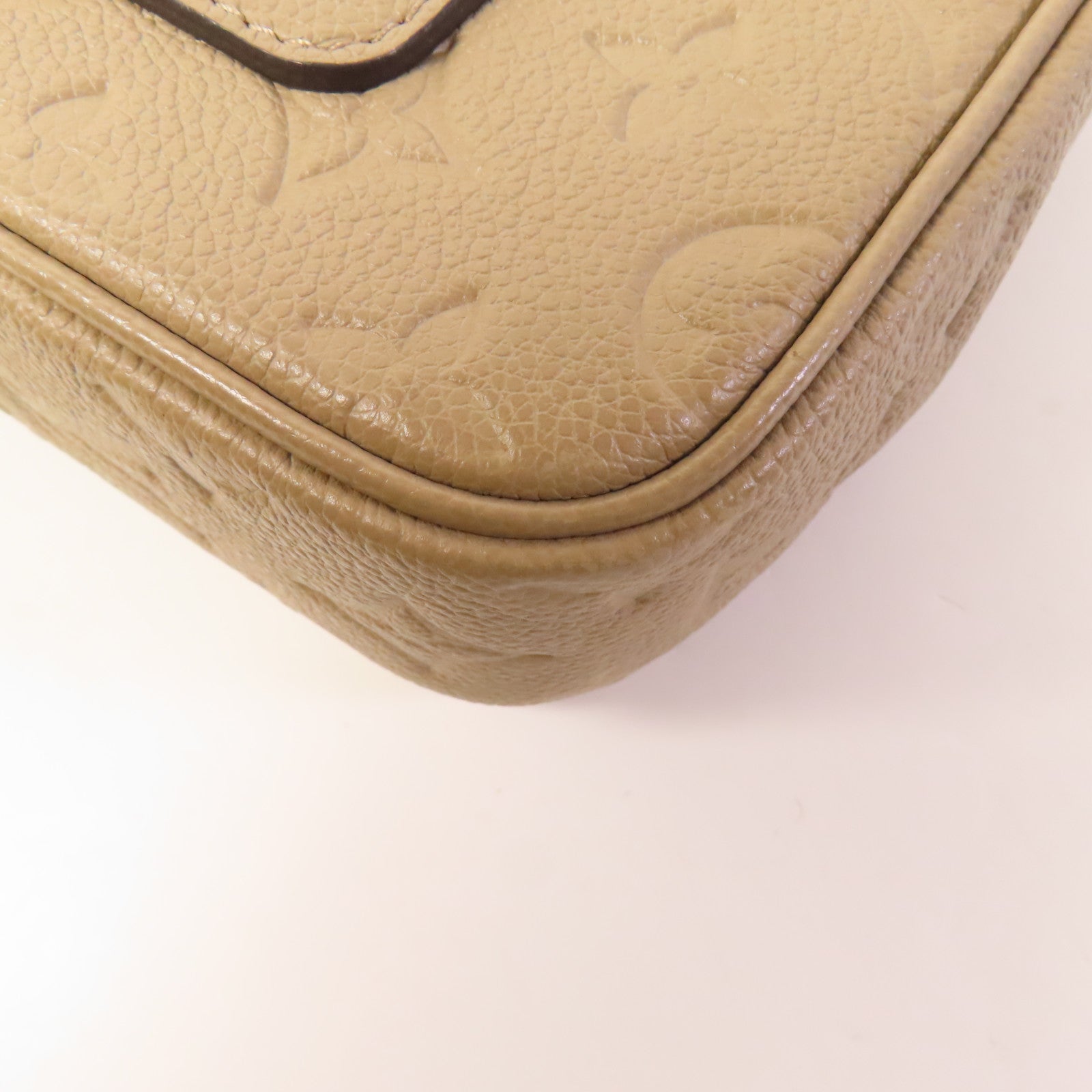 LOUIS VUITTON Momogram Empreinte Marceau肩背袋灰色