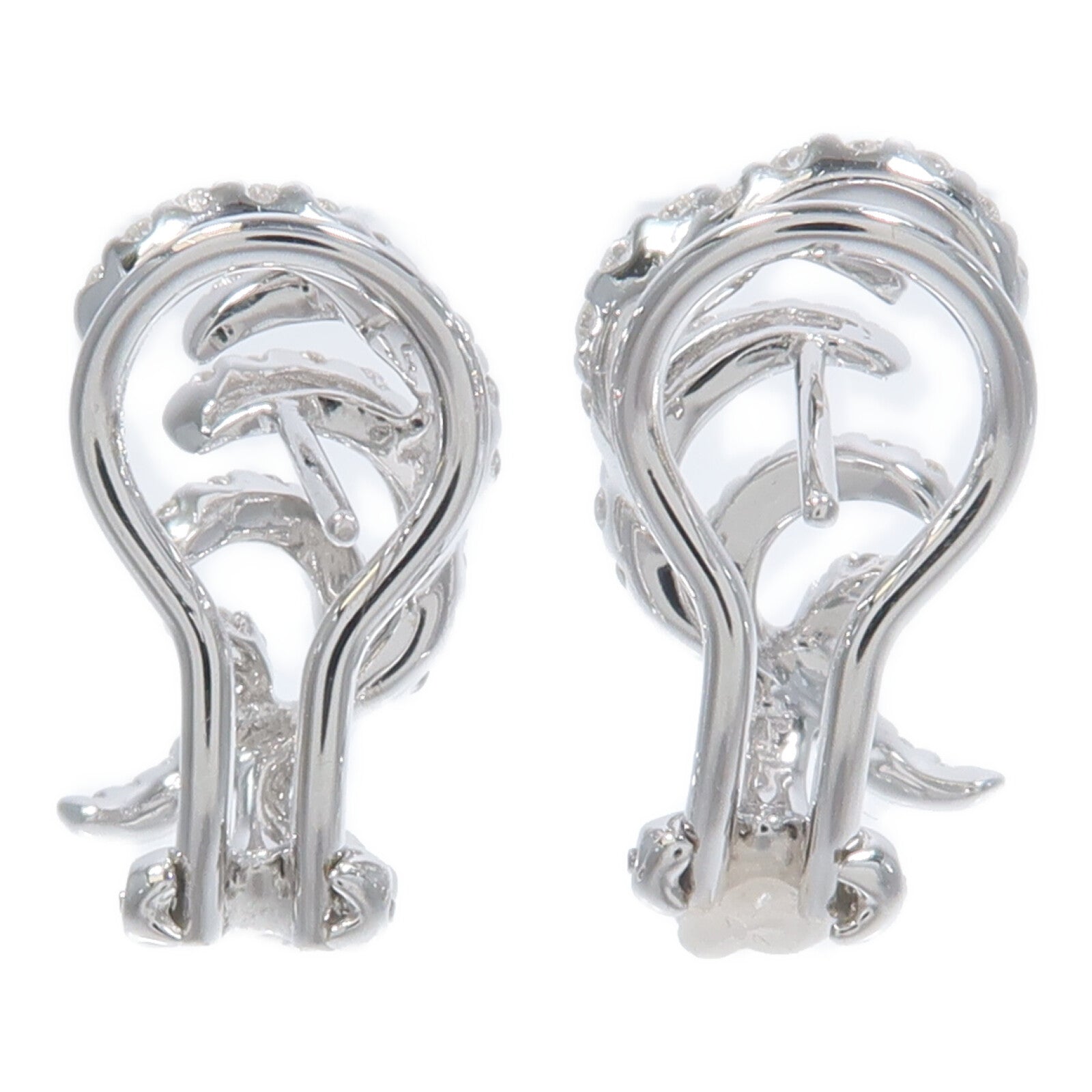 JEWELRY 18K白金Diamond Earrings鑽石耳環