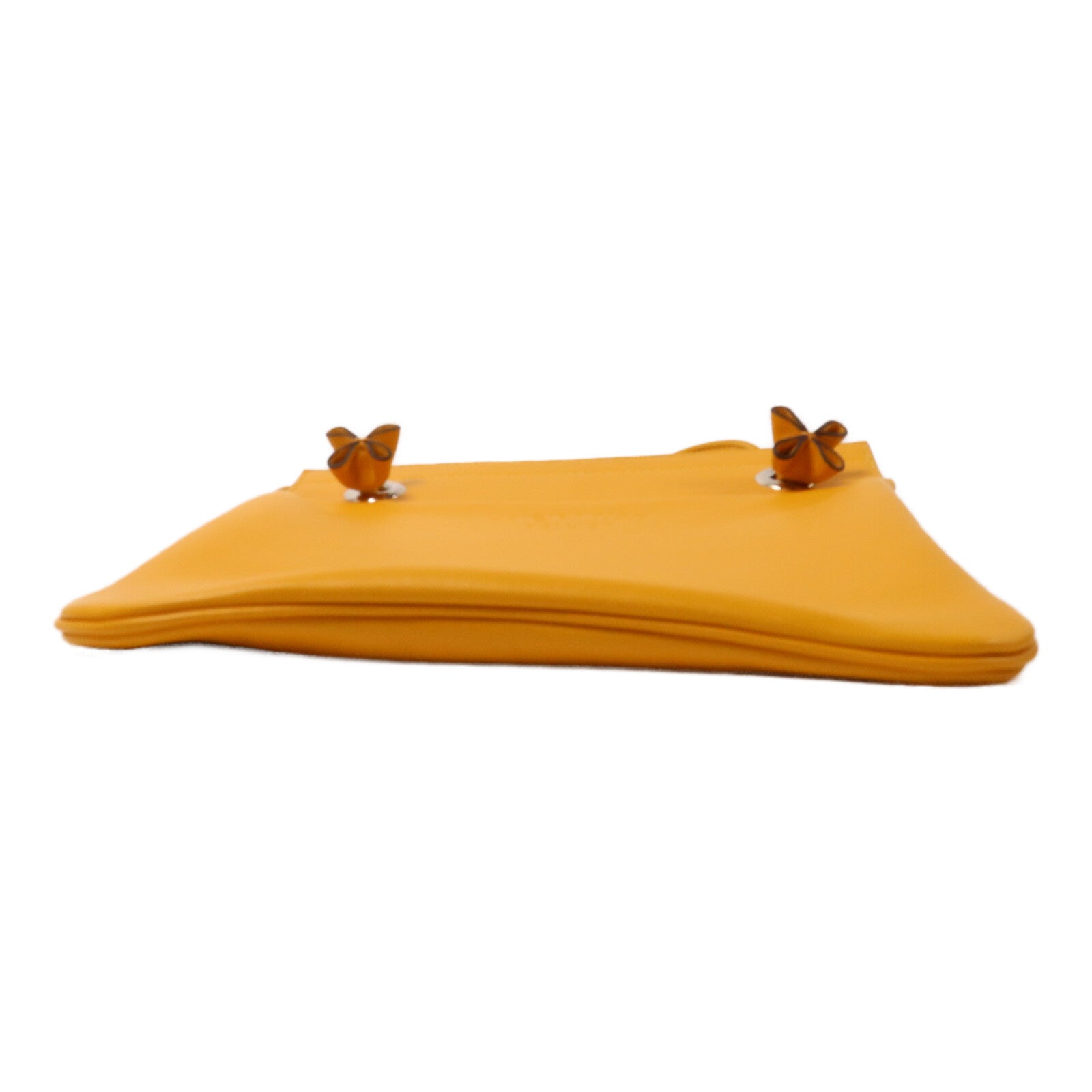 HERMES Swift皮革Aline Mini肩背袋Jaune d'Or