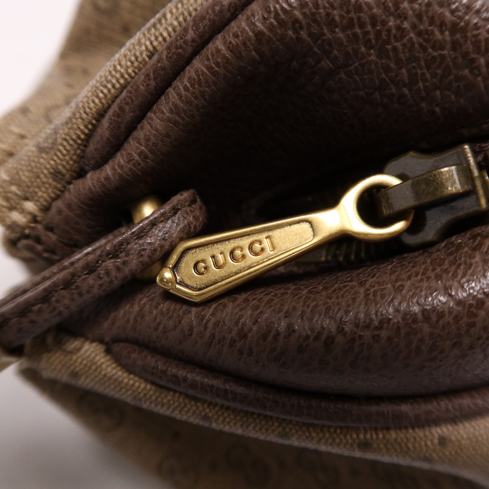 GUCCI 【激減優惠】塗層帆布New Candy金扣肩背袋