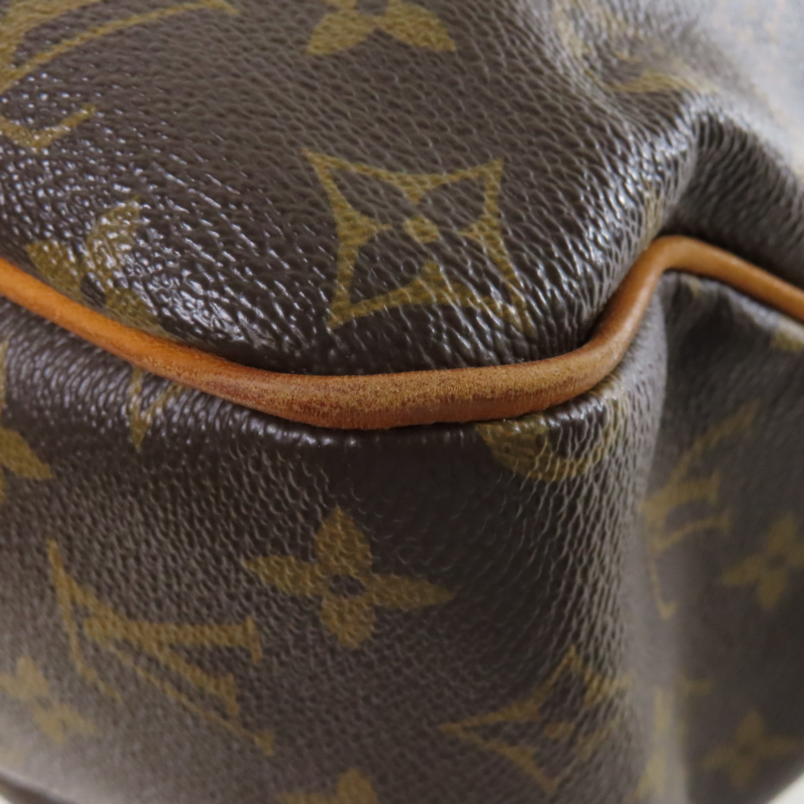 LOUIS VUITTON Monogram Delightful GM Tote Shoulder Bag金扣肩背袋啡色