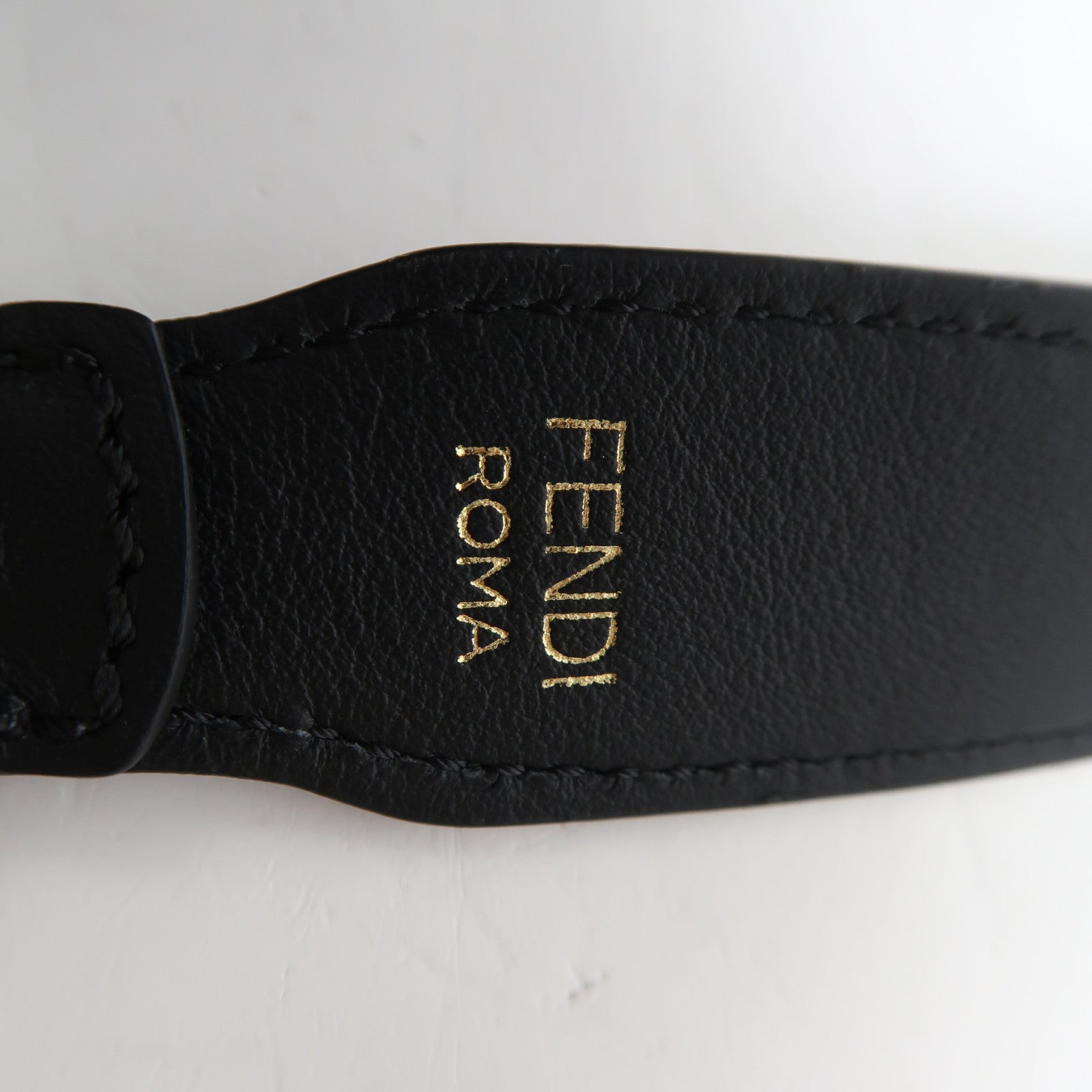 FENDI 塗層帆布MON TRESOR金扣肩背袋