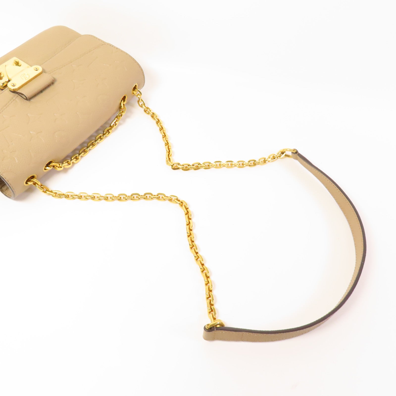 LOUIS VUITTON Momogram Empreinte Marceau肩背袋灰色